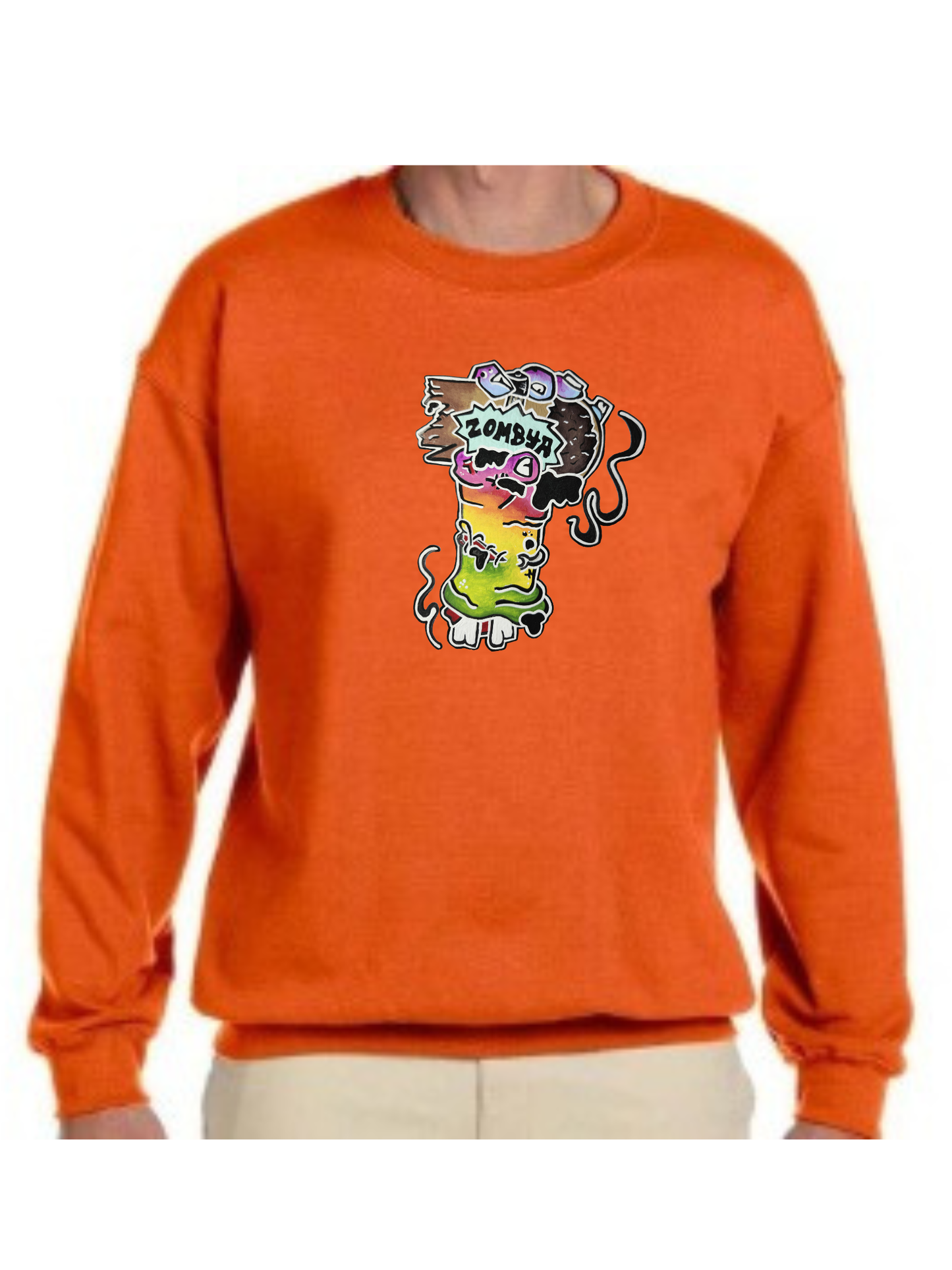 Crewneck Main zombie multicolore