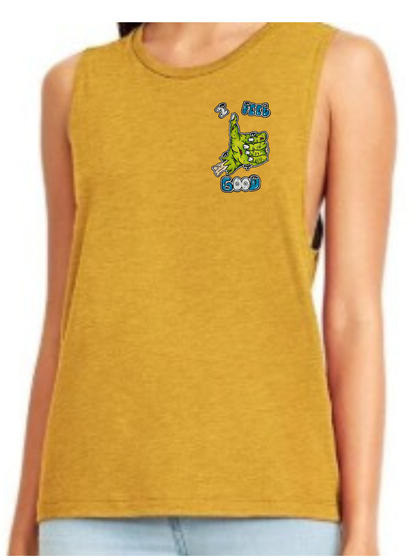 Camisole femme festival muscle I feel good