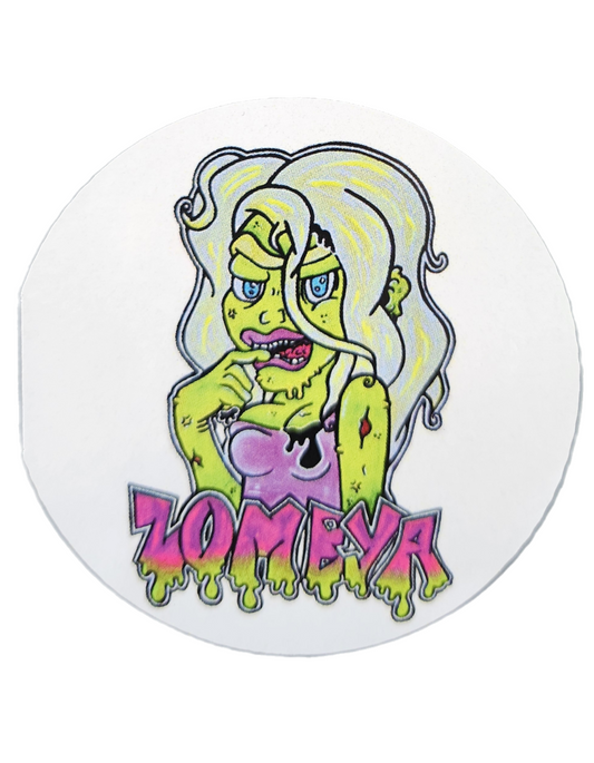 Autocollant zombie girly