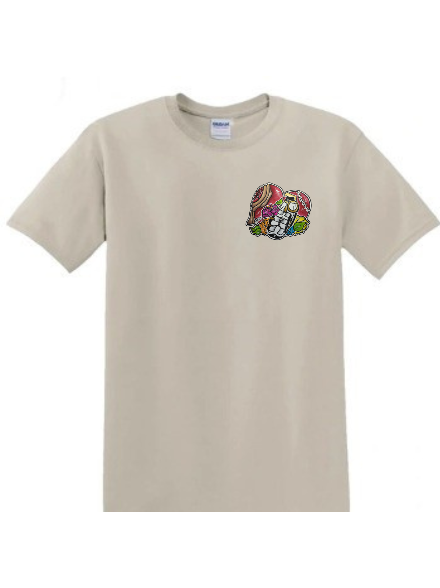 T-shirt enfant Coeur grenade