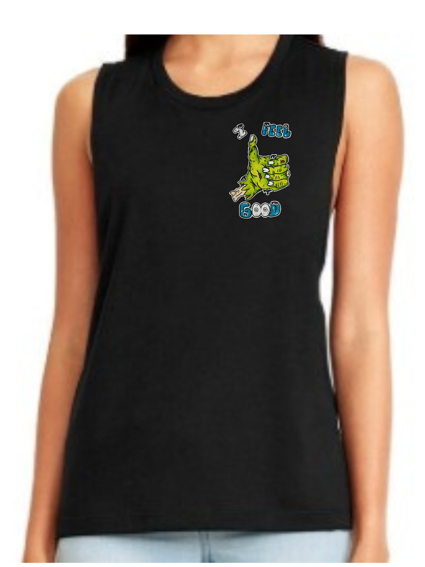 Camisole femme festival muscle I feel good