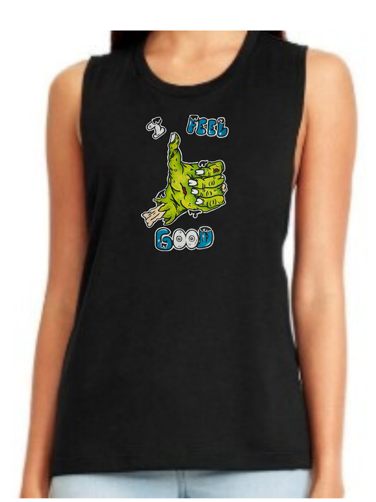 Camisole femme festival muscle I feel good