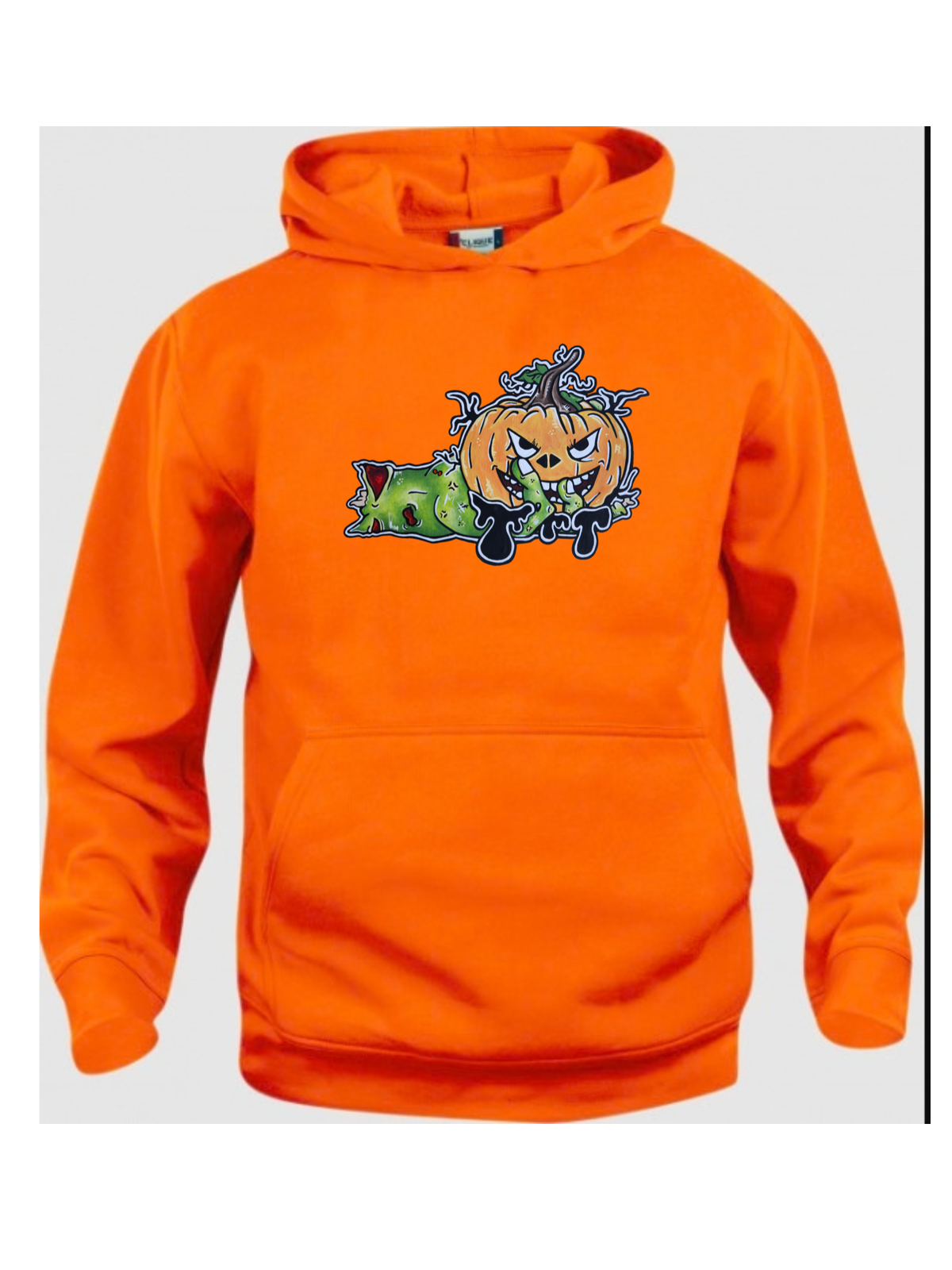 Hoodies enfant Main zombie citrouille
