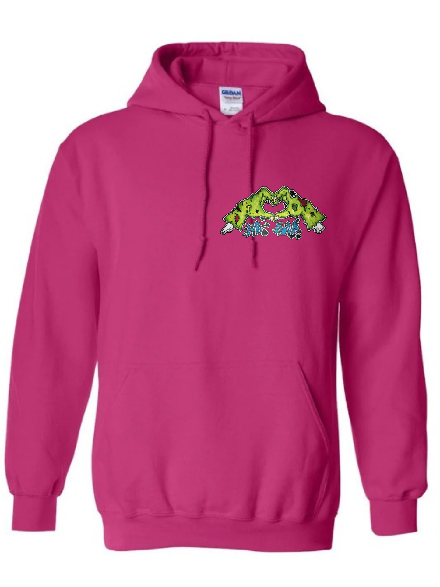 Hoodies enfant Main zombie For ever