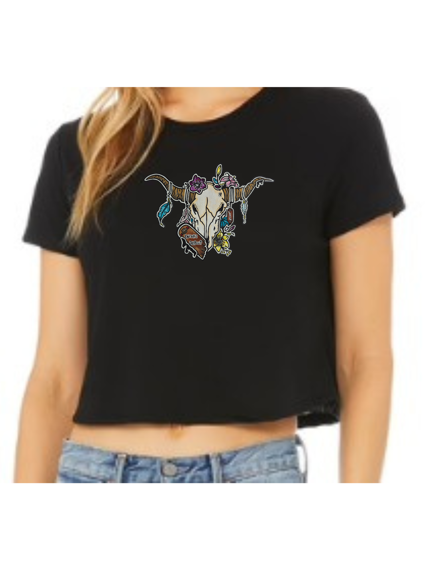 Crop top Encore debout