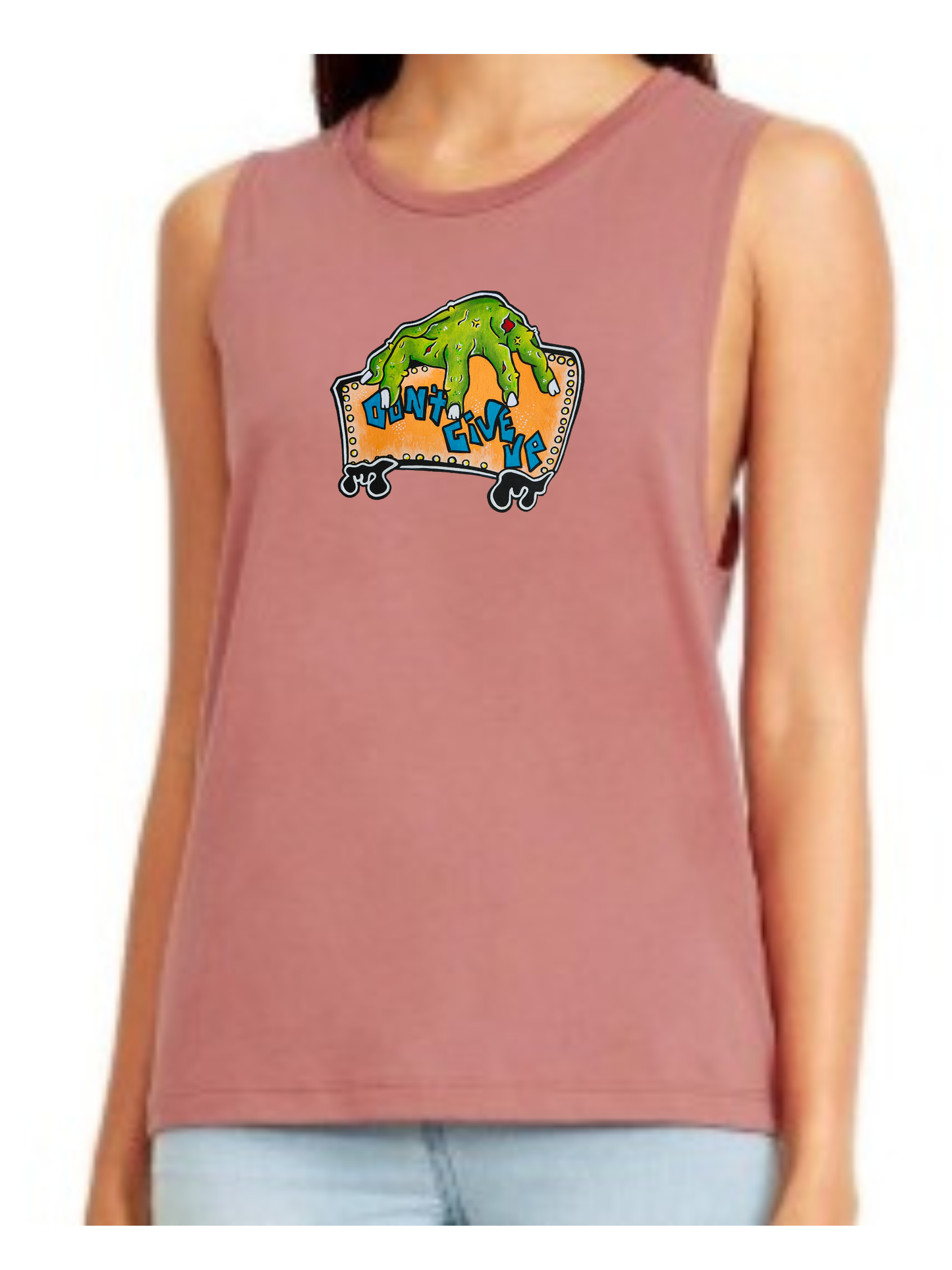 Camisole femme festival muscle Don't give up