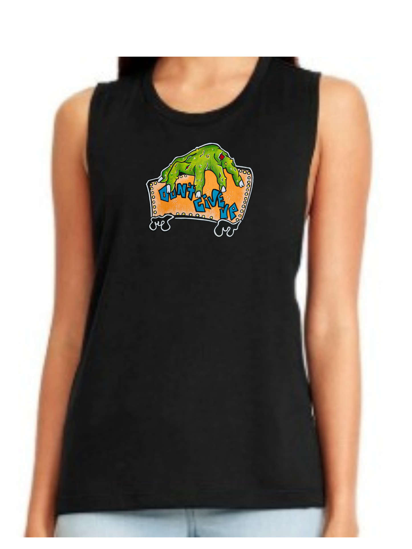Camisole femme festival muscle Don't give up