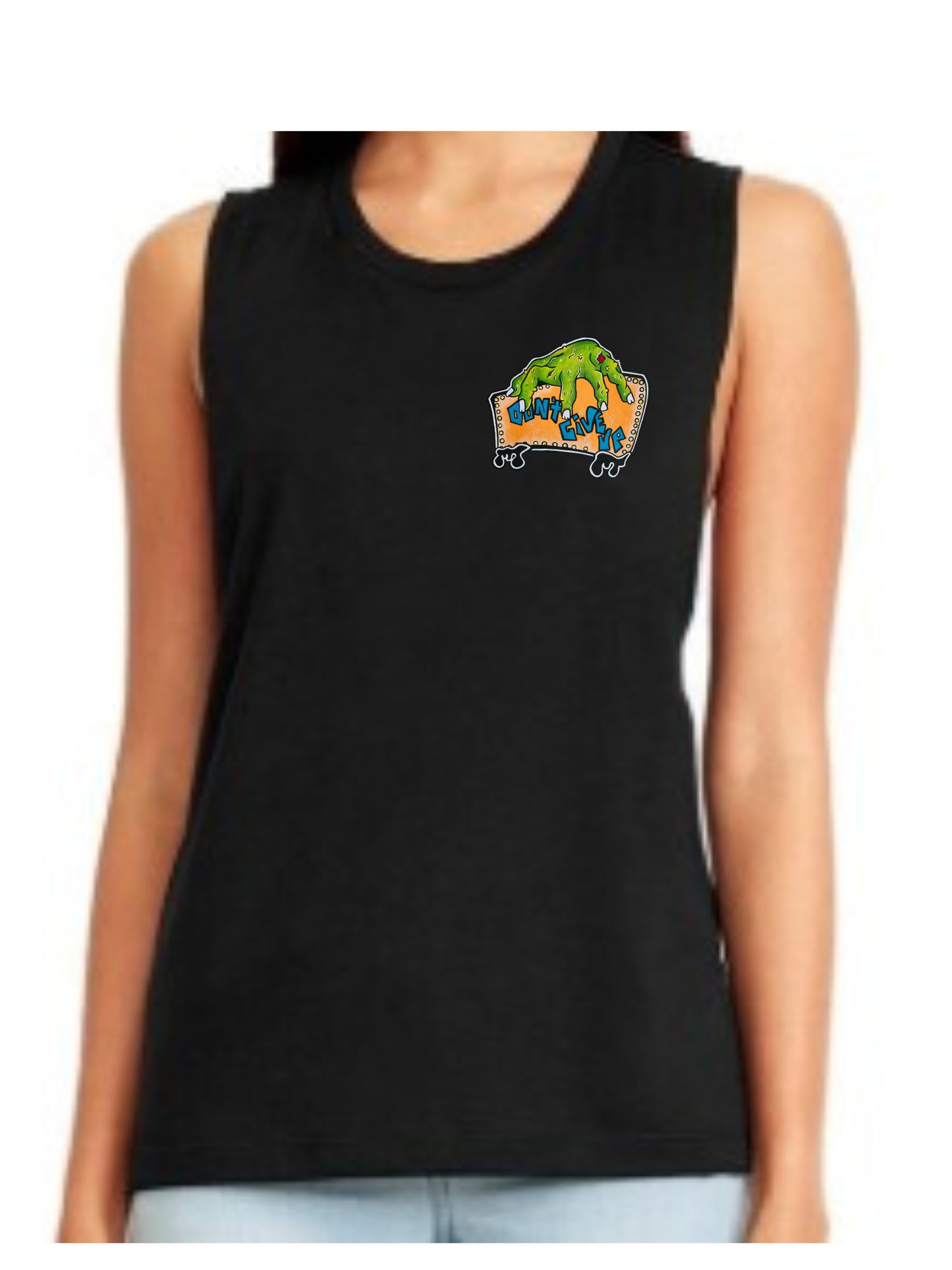 Camisole femme festival muscle Don't give up
