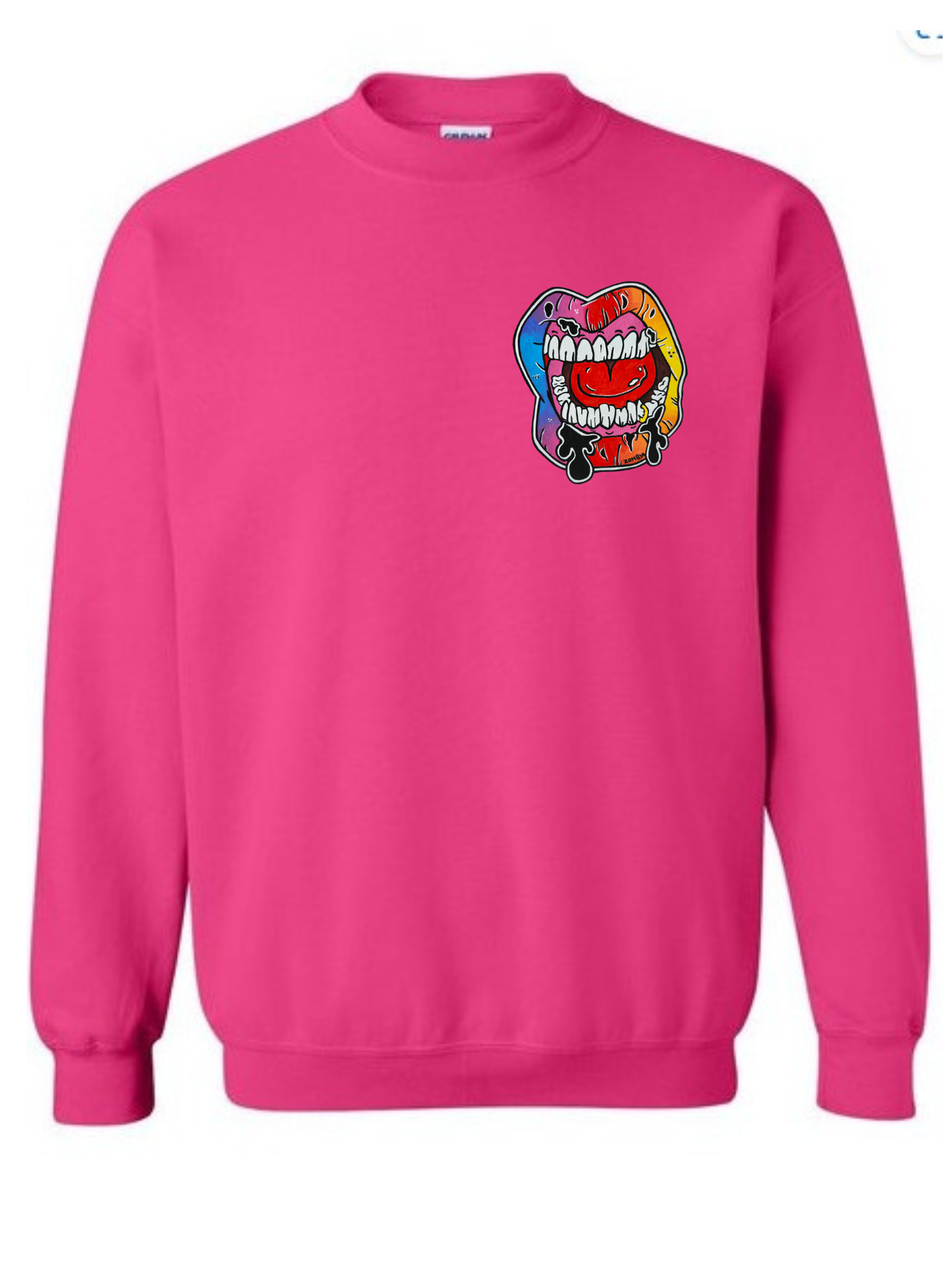 Crewneck Lèvre multicolore