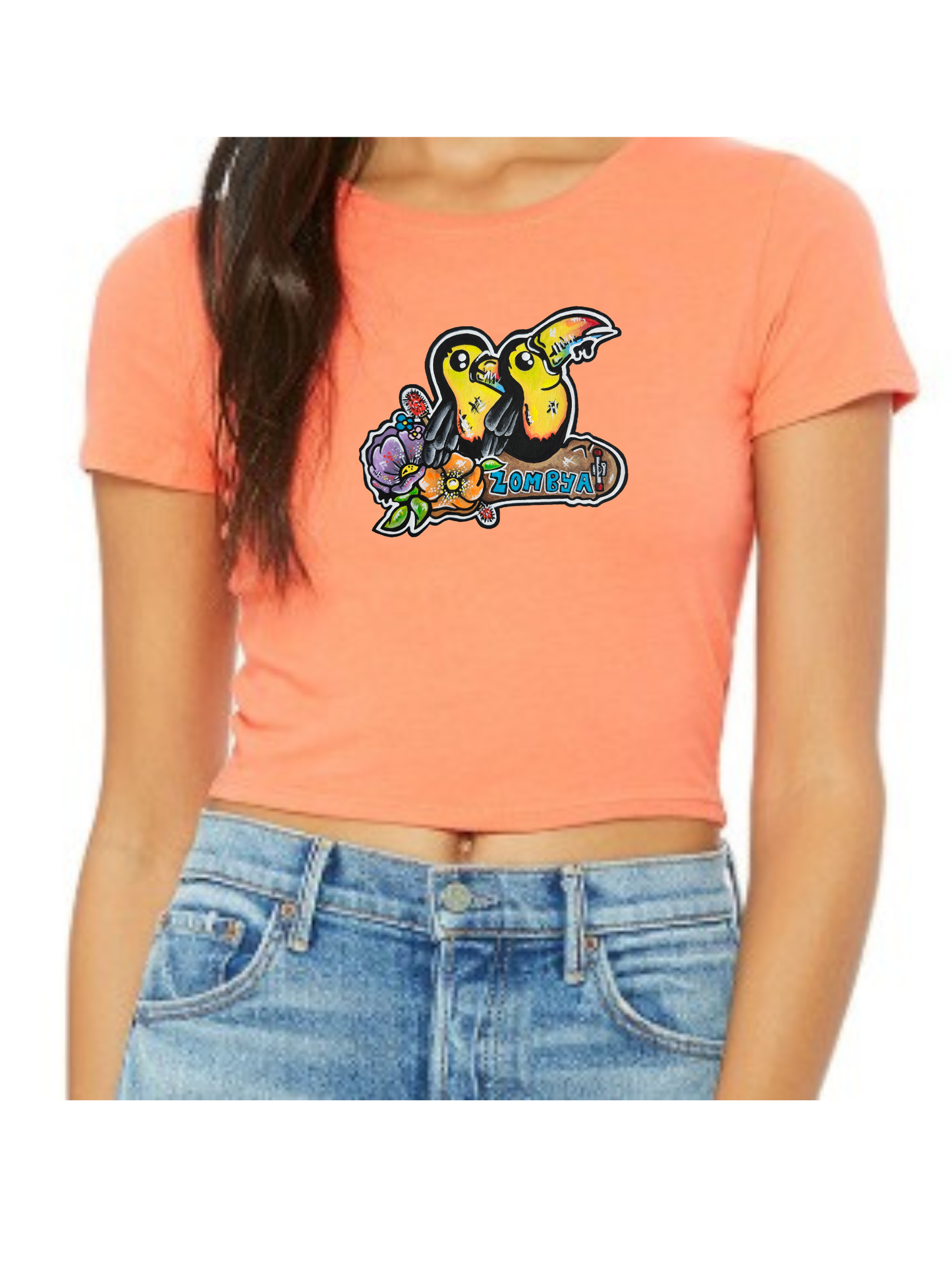 Crop top Bébé toucan