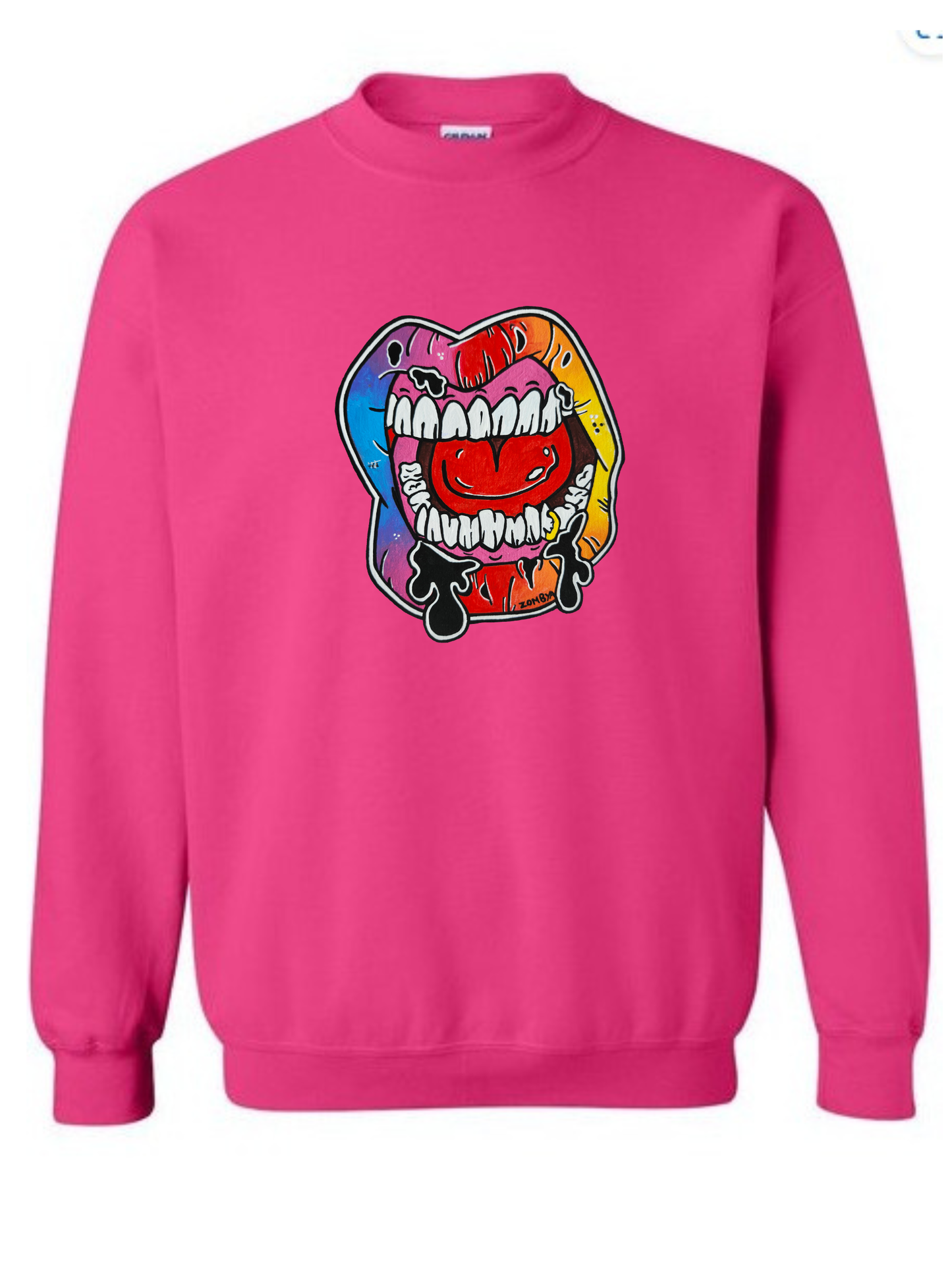 Crewneck Lèvre multicolore