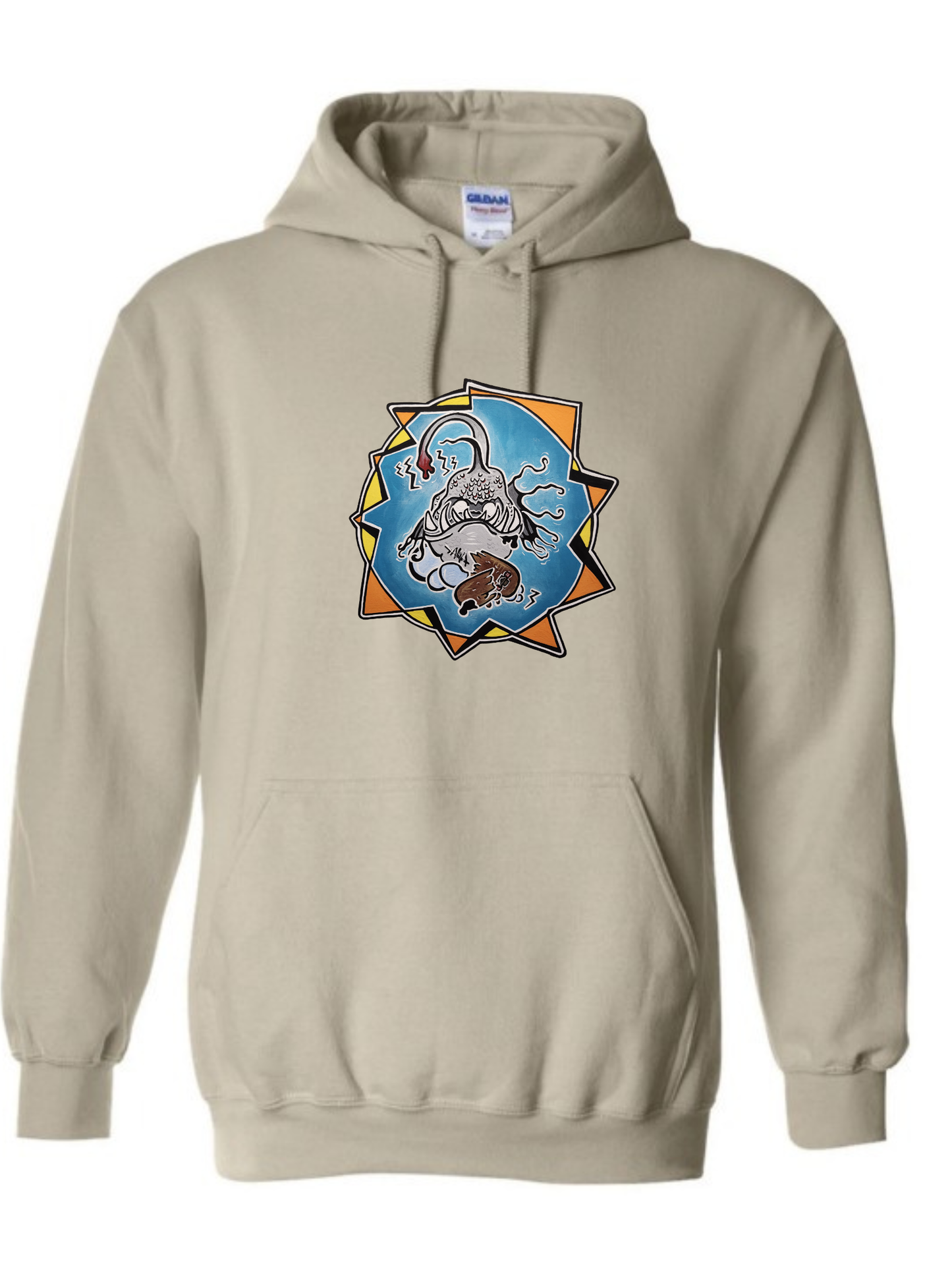 Hoodies Poisson lanterne