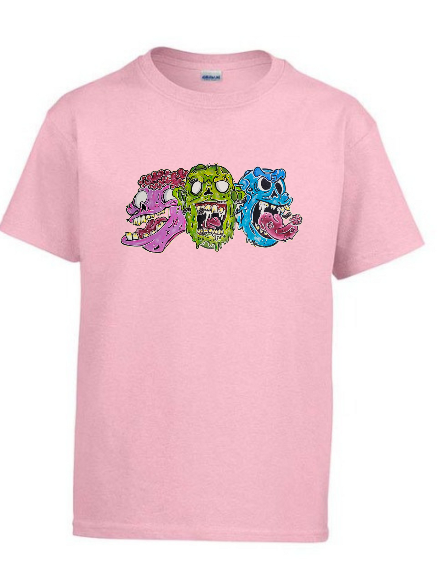 T-shirt trio zombies