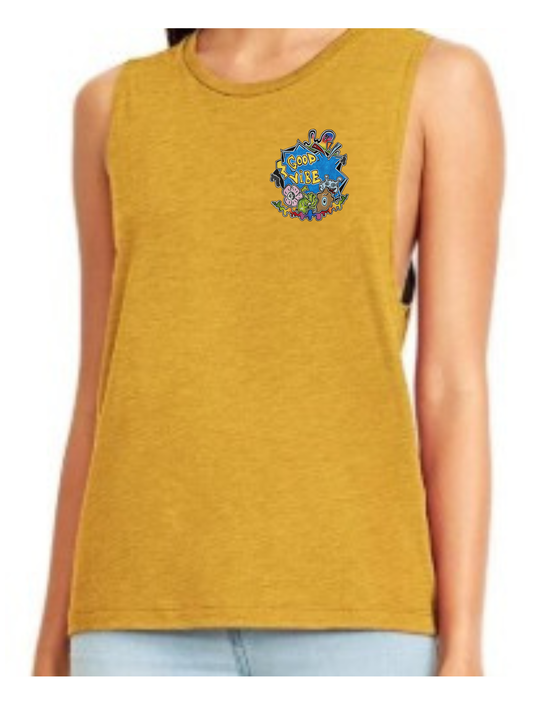 Camisole femme festival muscle Good vibe