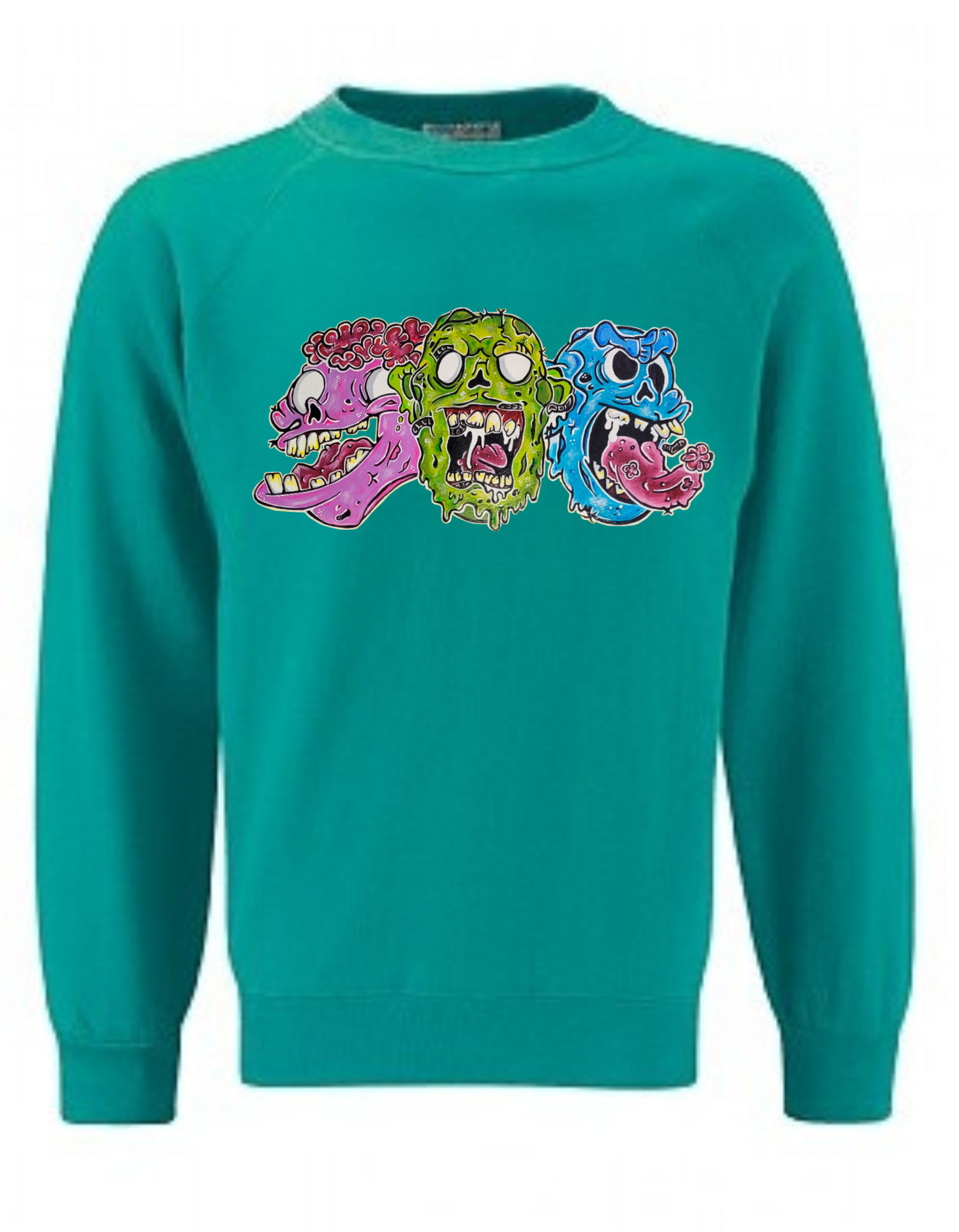 Crewneck trio zombies