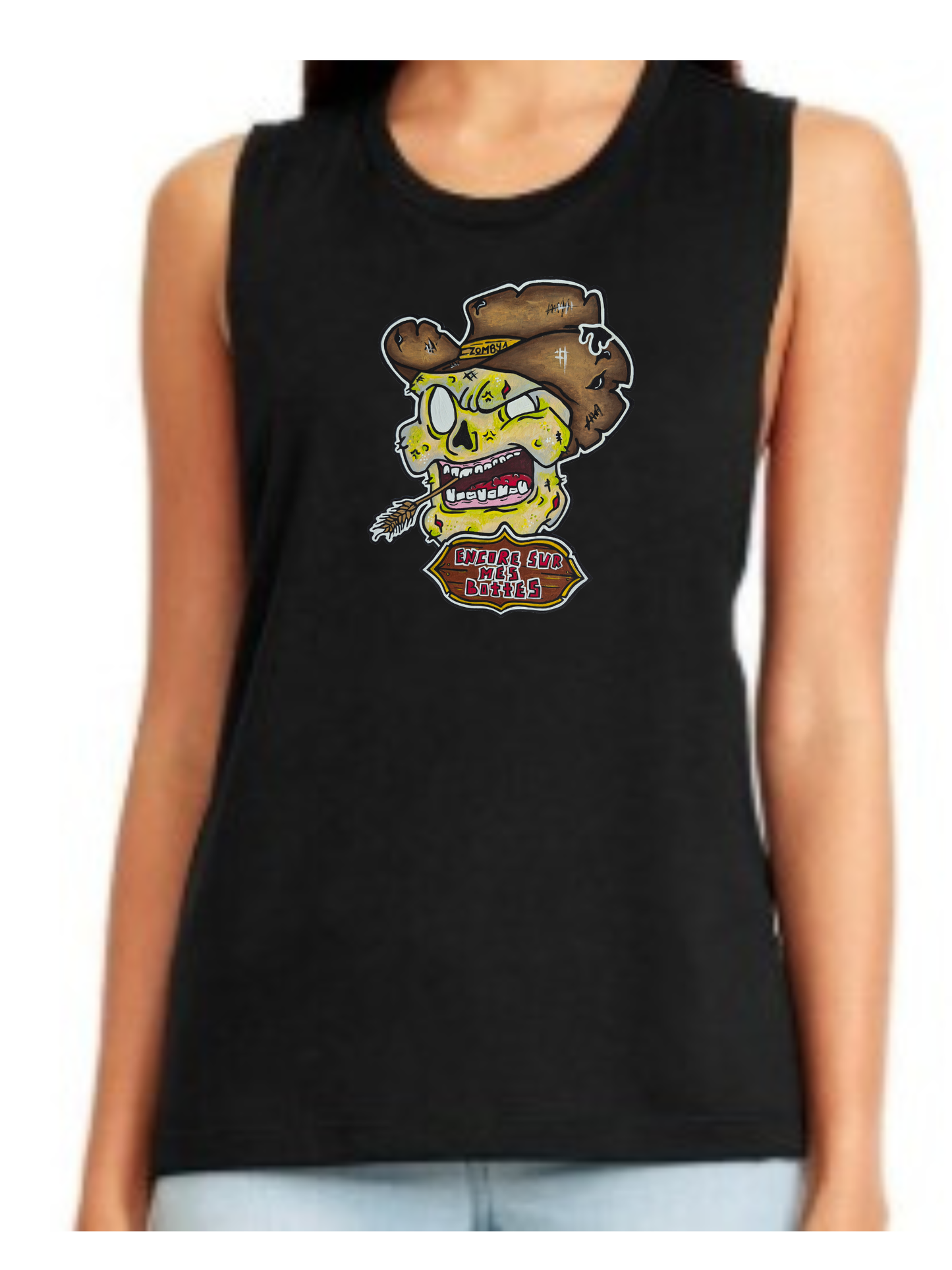Camisole femme festival muscle Encore sur mes bottes