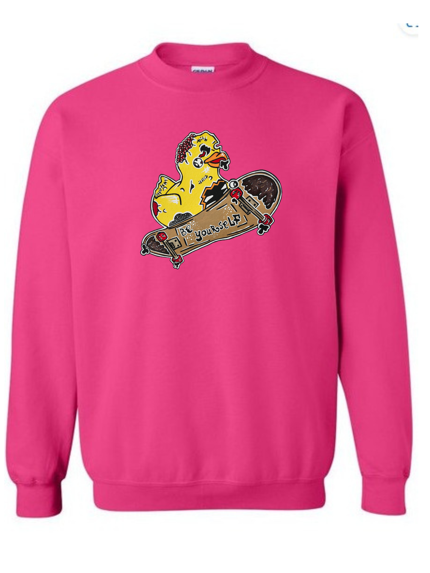 Crewneck adulte Canard Zombie