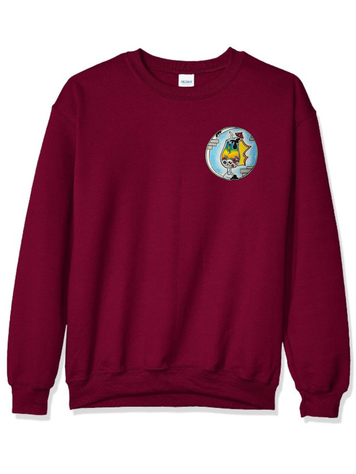 Crewneck Verre cocktail rond