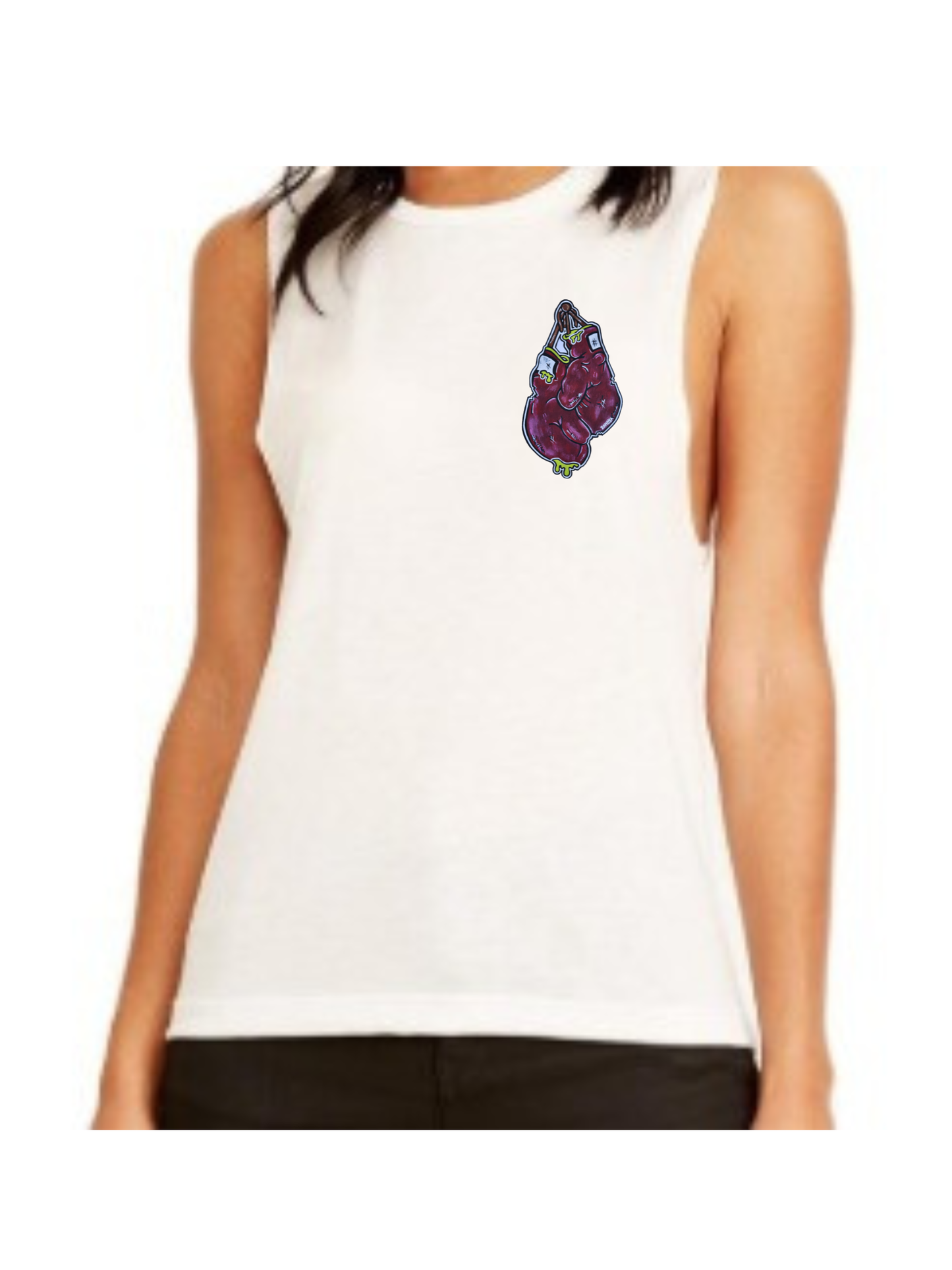 Camisole femme festival muscle Gant de boxe