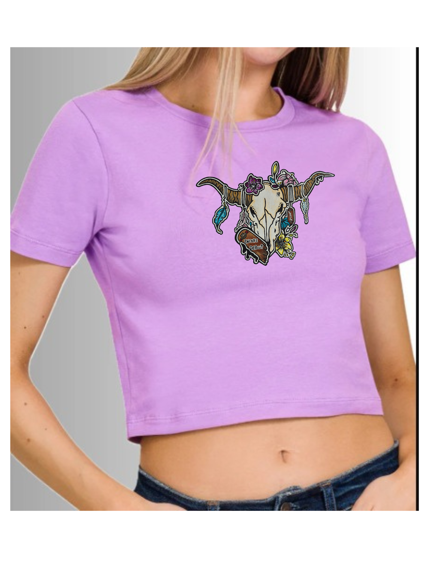 Crop top Encore debout