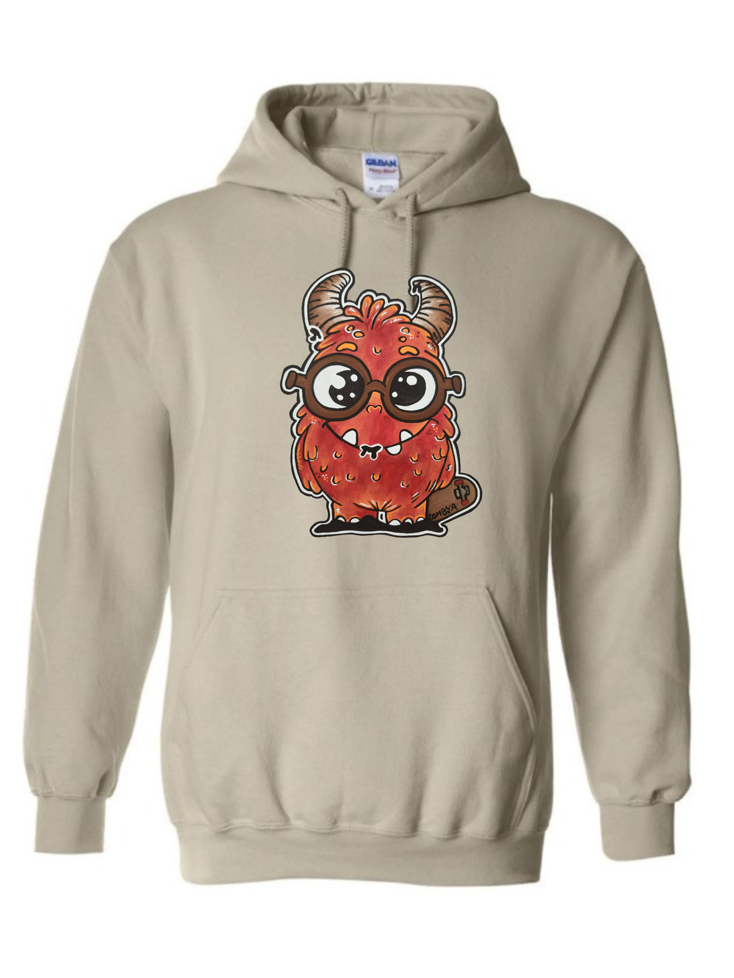 Hoodies Monstre rouge