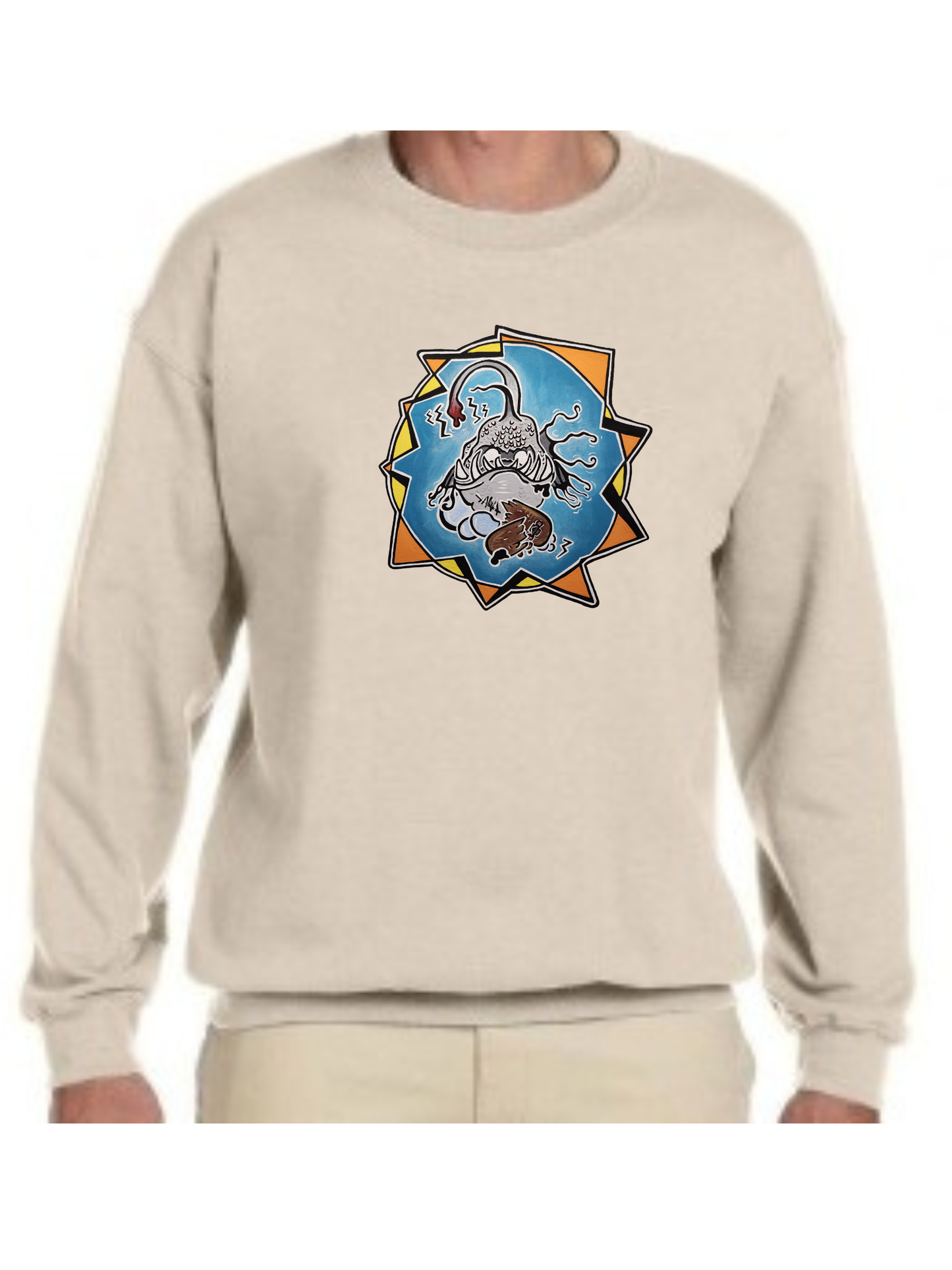 Crewneck Poisson lanterne