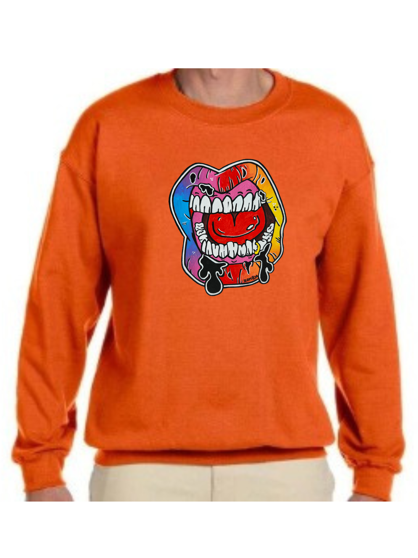 Crewneck Lèvre multicolore