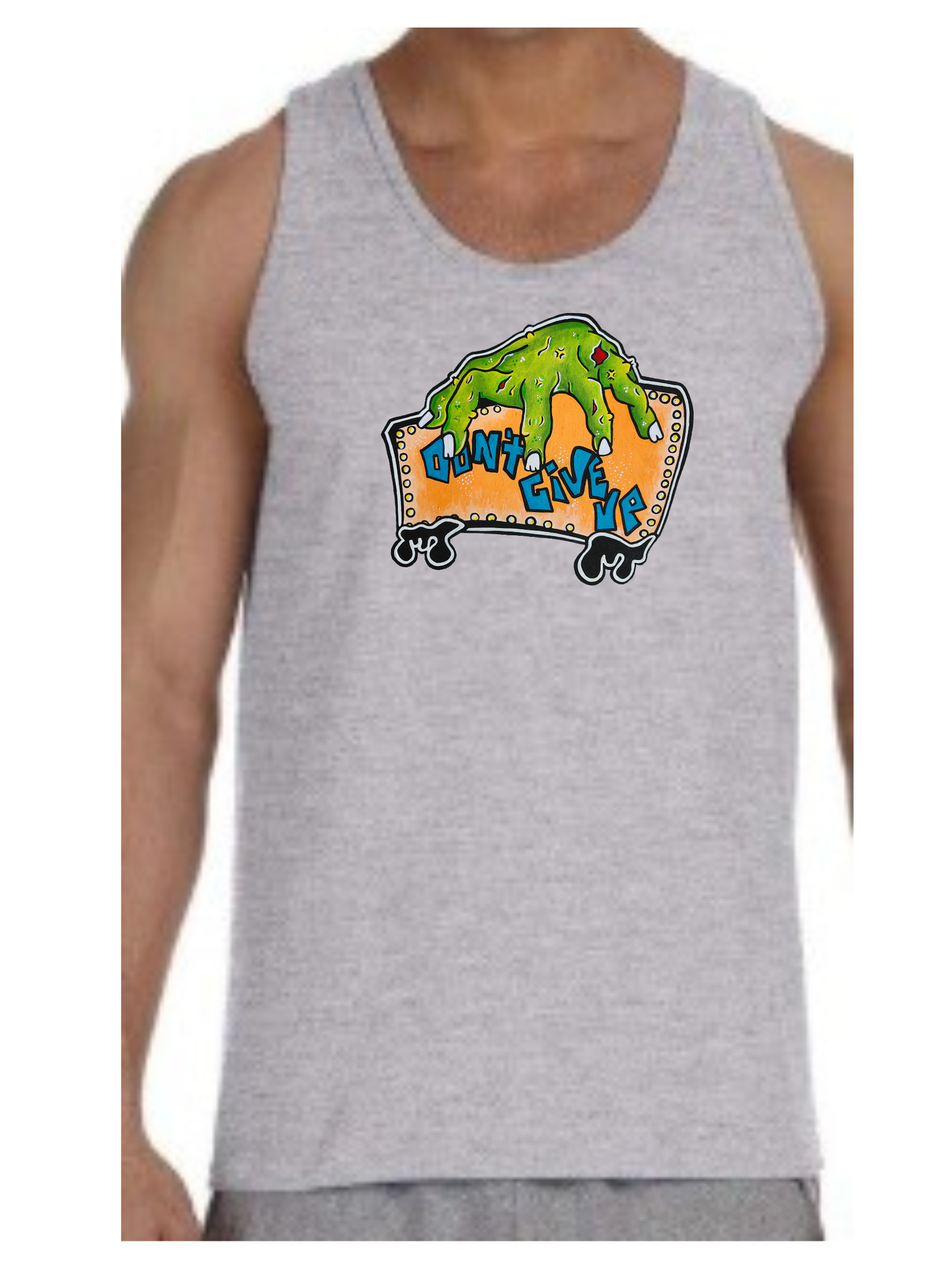 Camisole homme don't give up