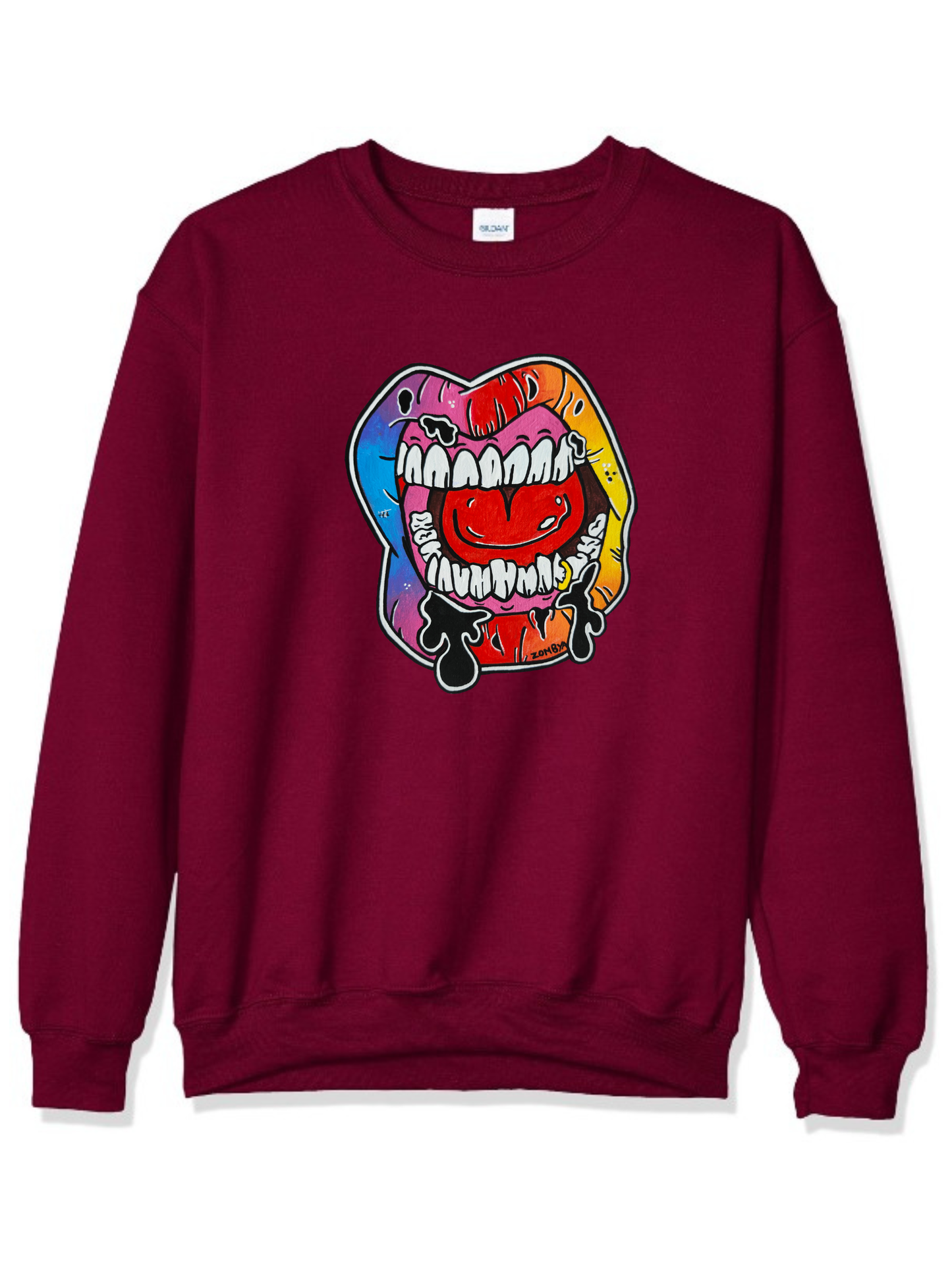 Crewneck Lèvre multicolore
