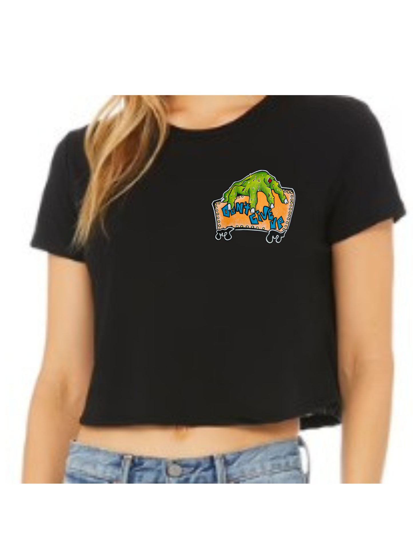 Crop top Don't give up