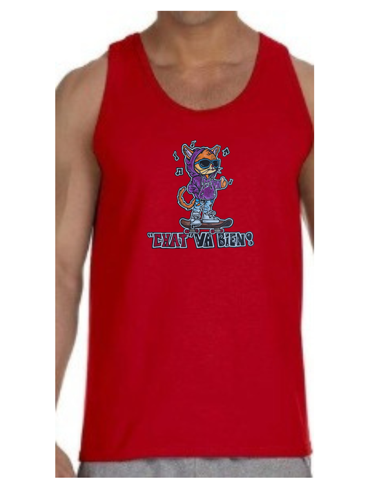 Camisole homme Chat va bien