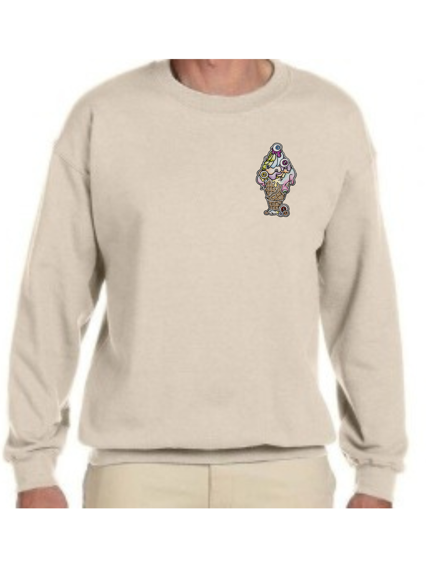 Crewneck cornet