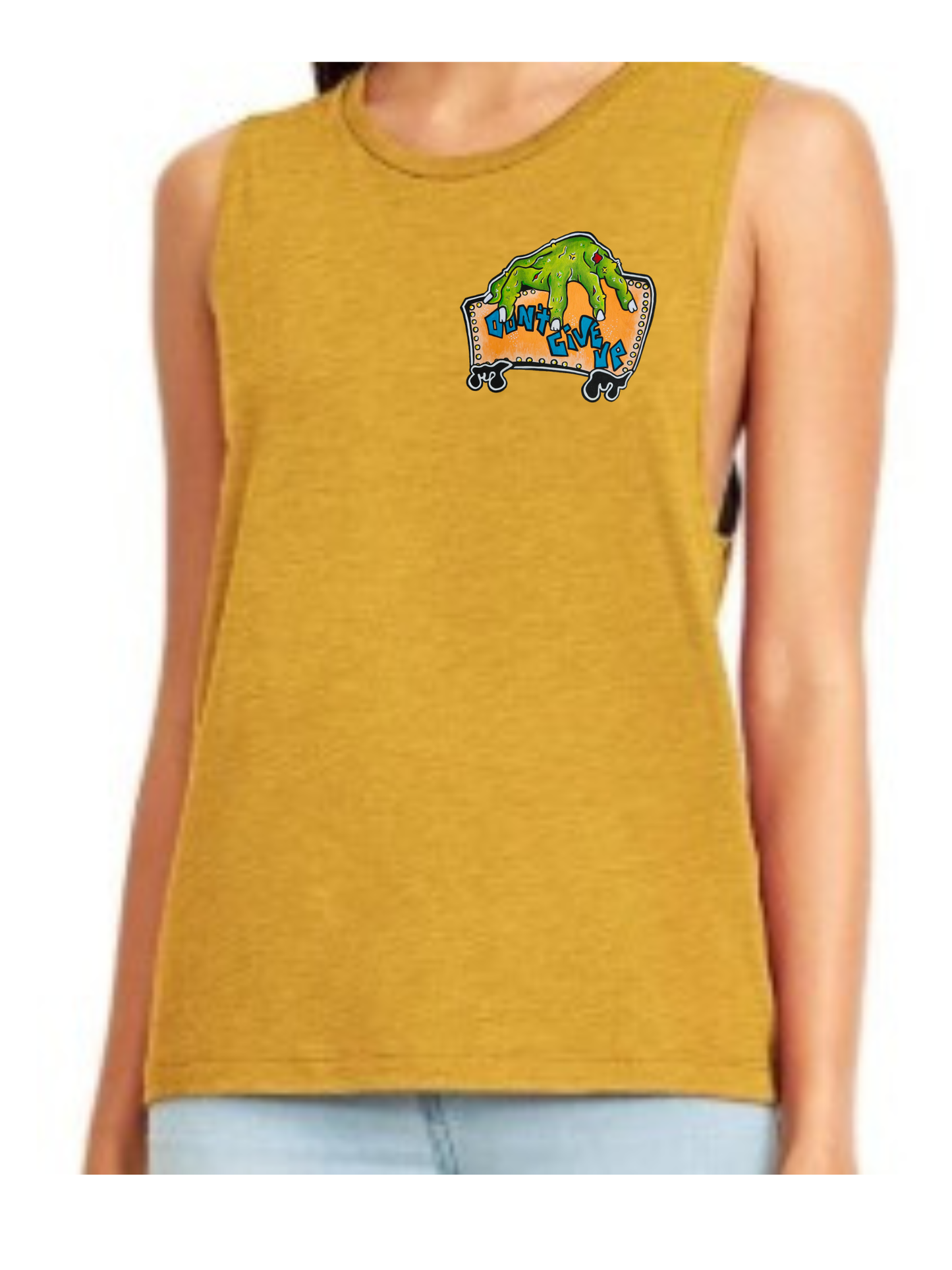 Camisole femme festival muscle Don't give up