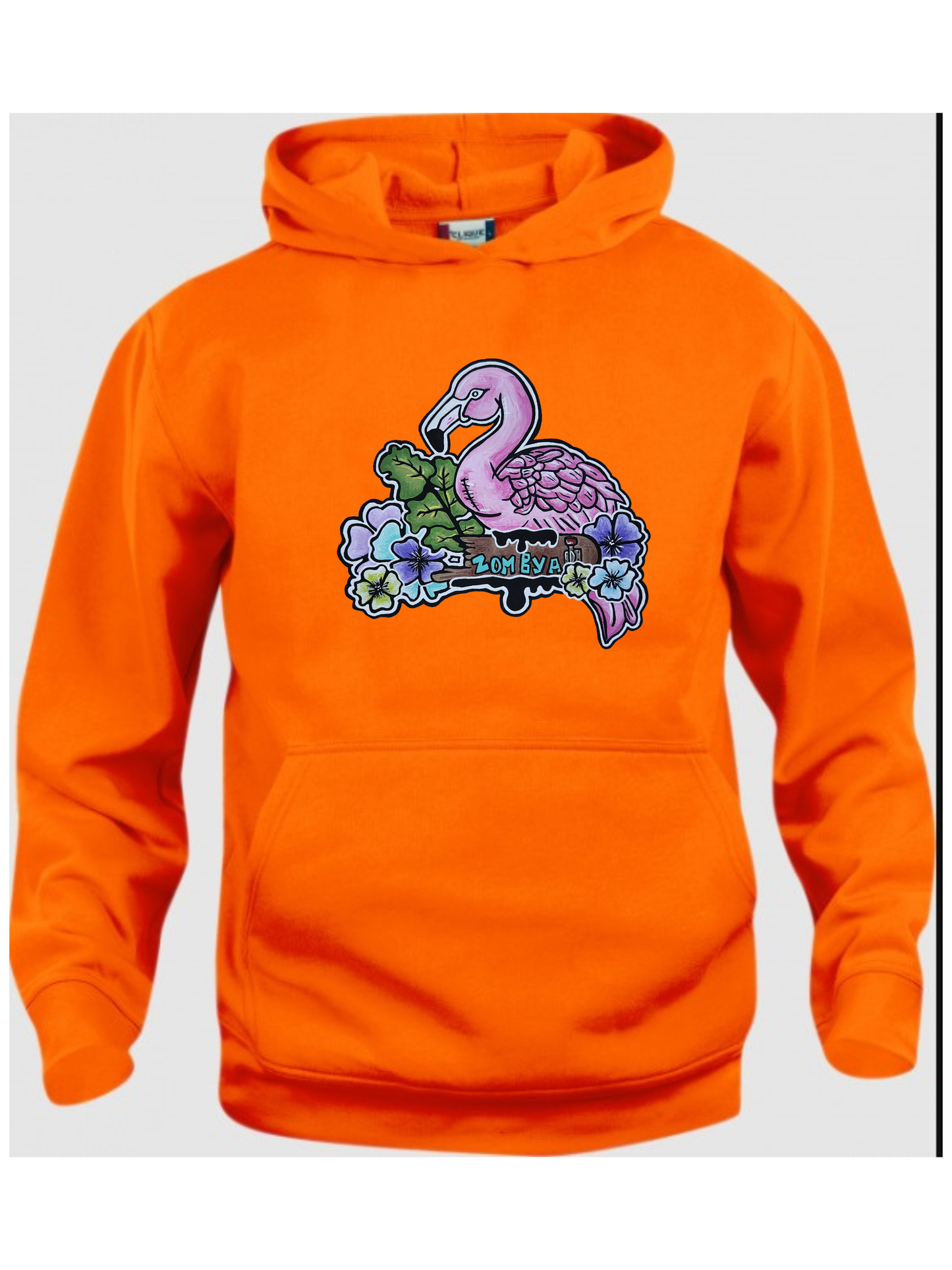 Hoodies enfant Flamant rose