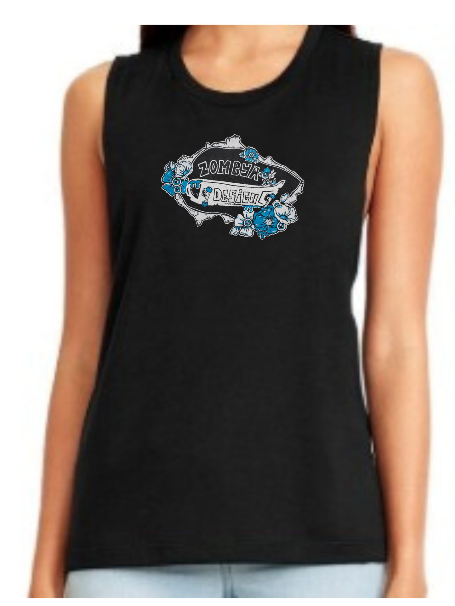 Camisole femme festival muscle Zombya Design