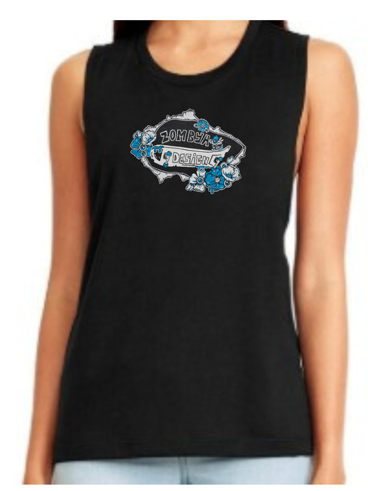 Camisole femme festival muscle Zombya Design