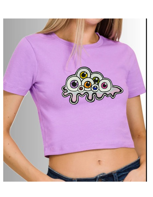 Crop top yeux