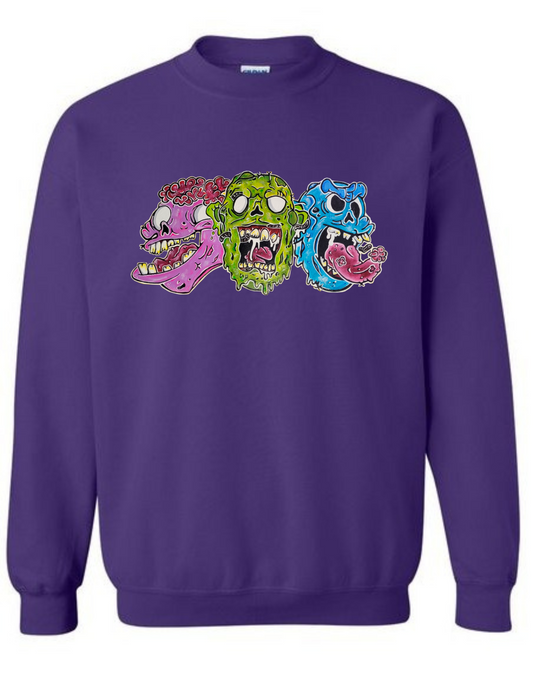 Crewneck trio zombies