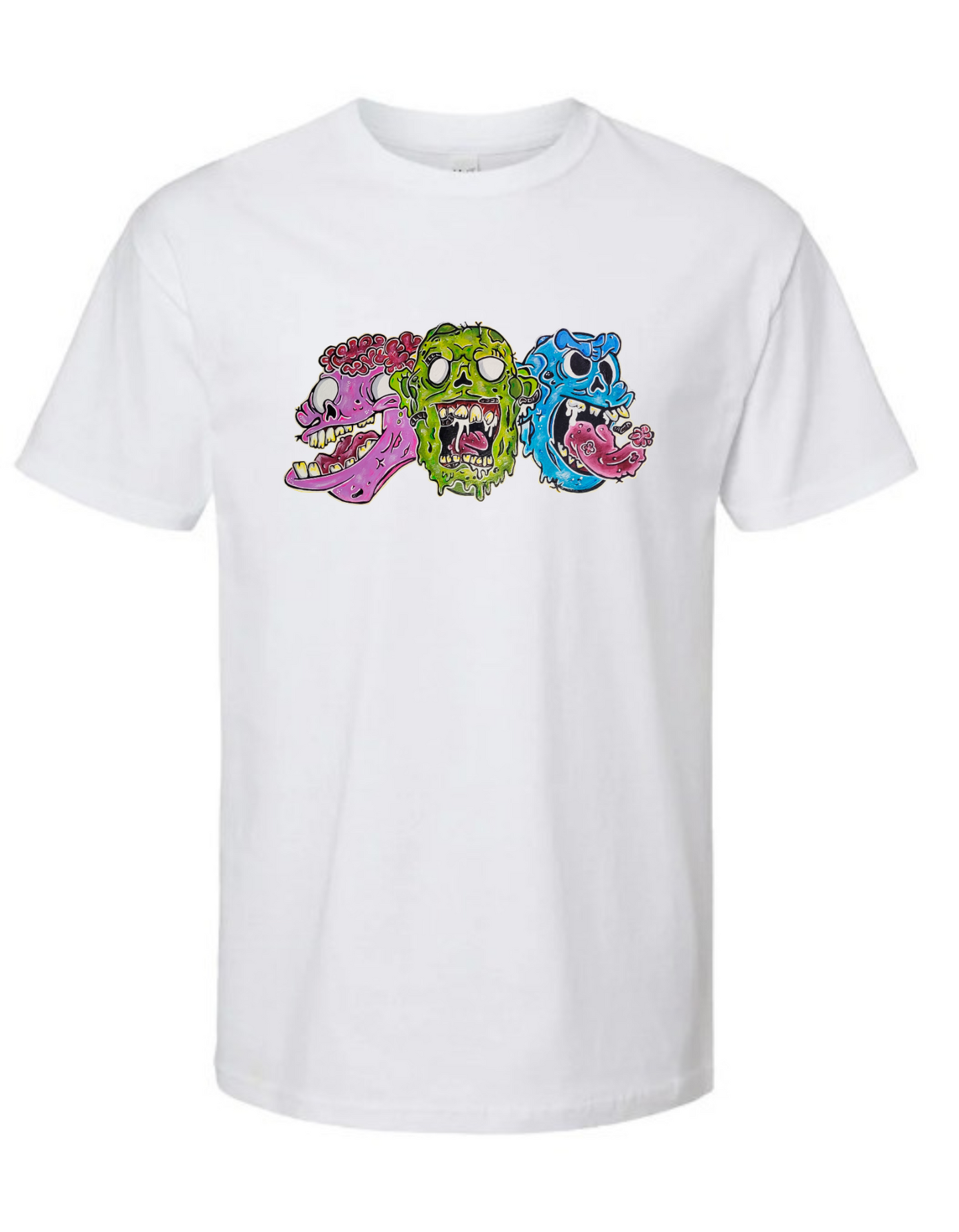 T-shirt trio zombies