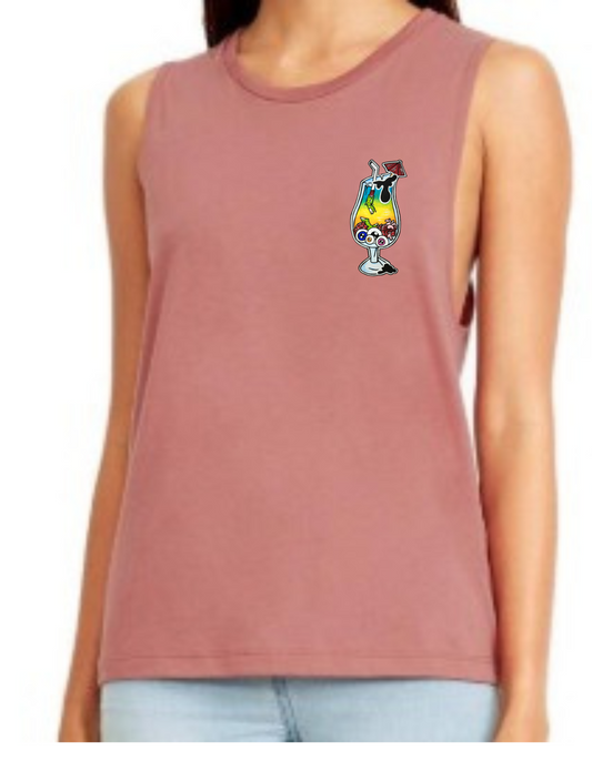 Camisole femme festival muscle Drink