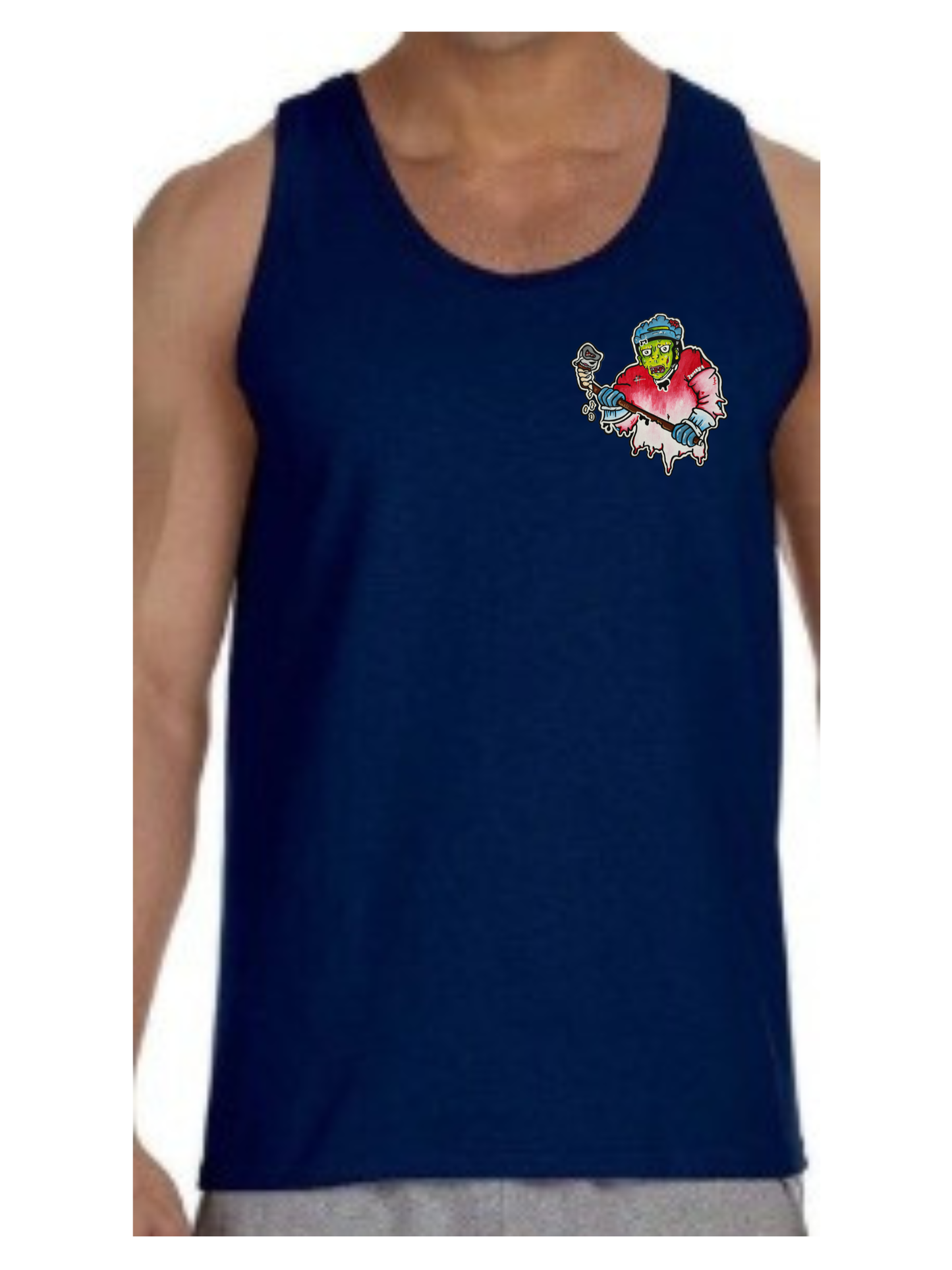 Camisole homme Joueur zombie hockey