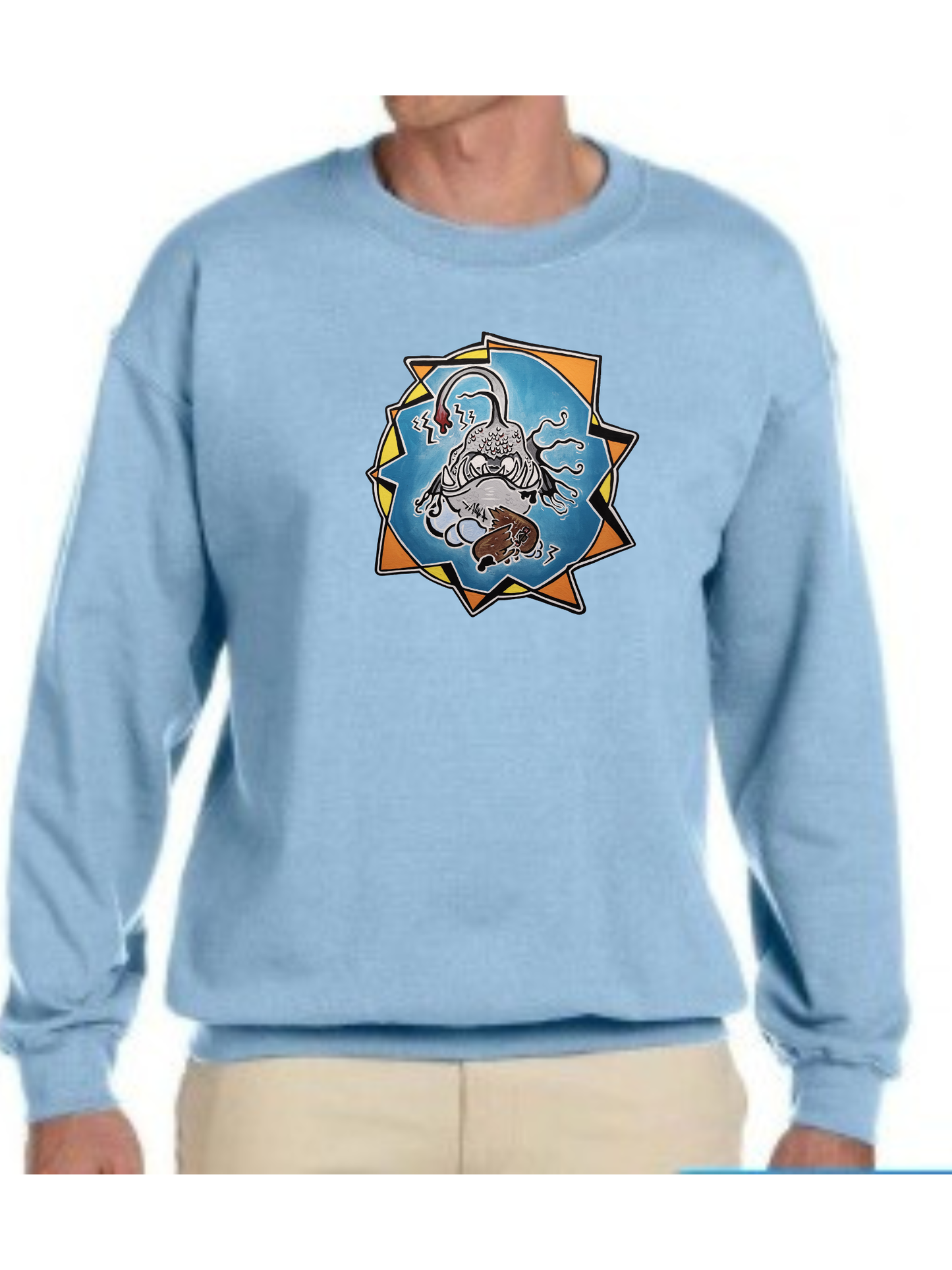 Crewneck Poisson lanterne