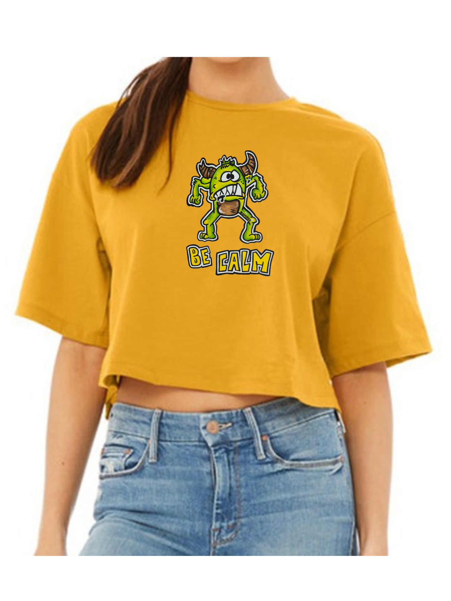Crop top Be calm