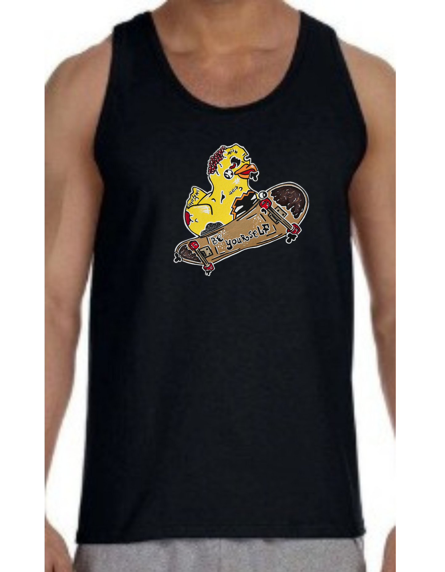 Camisole homme Canard zombie