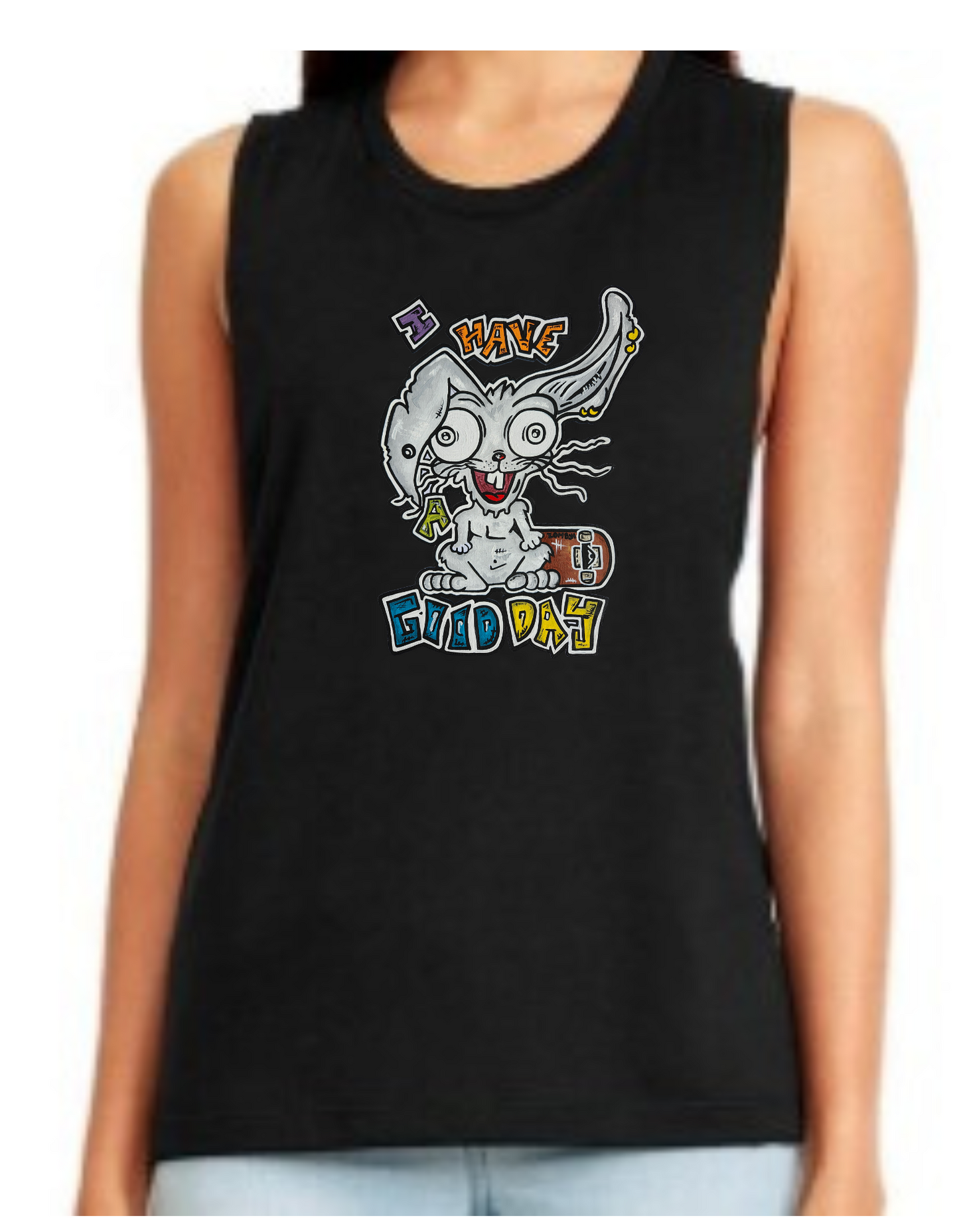 Camisole femme festival muscle I have a good day