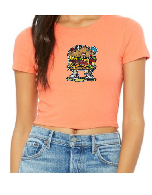 Crop top Hamburger