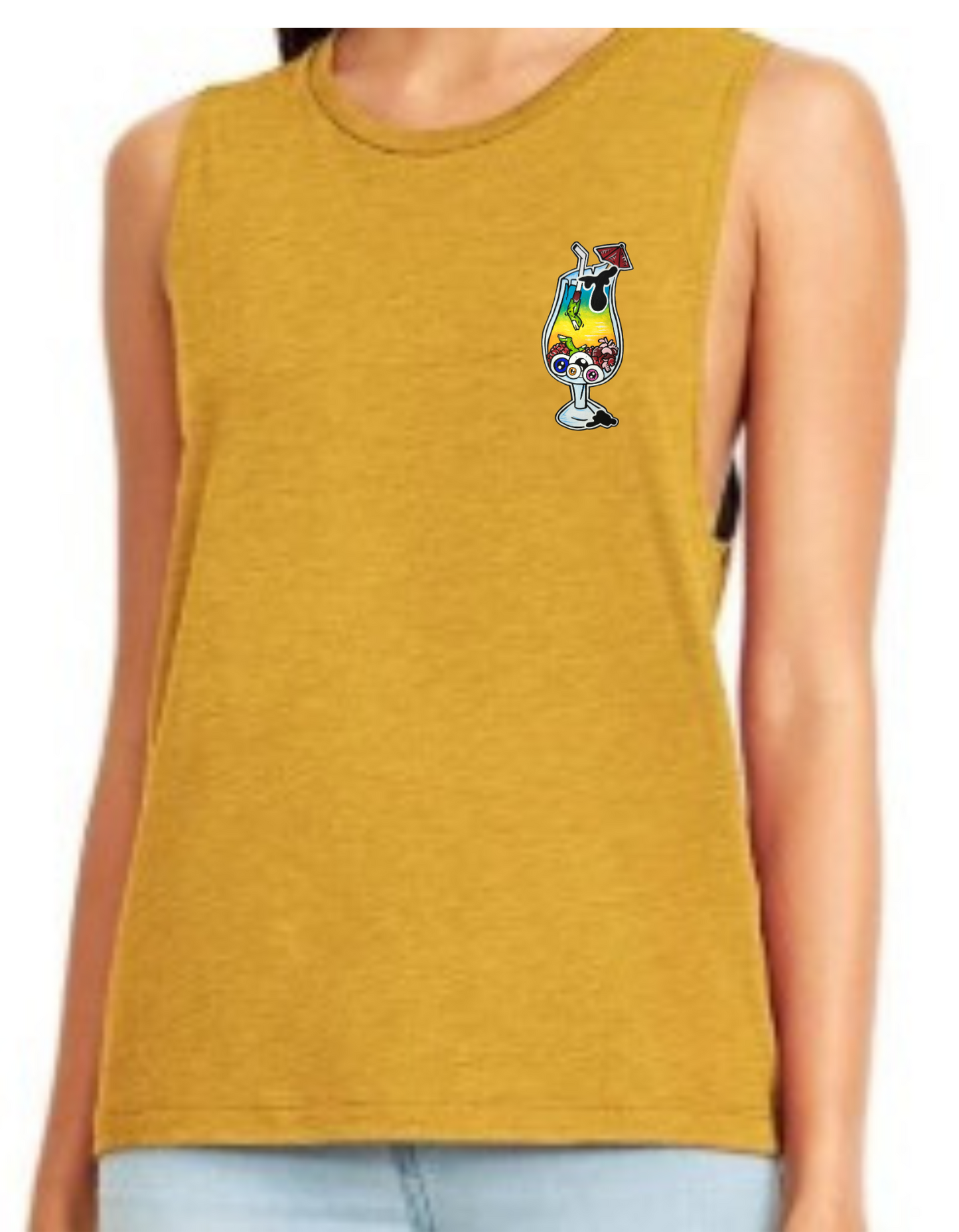 Camisole femme festival muscle Drink