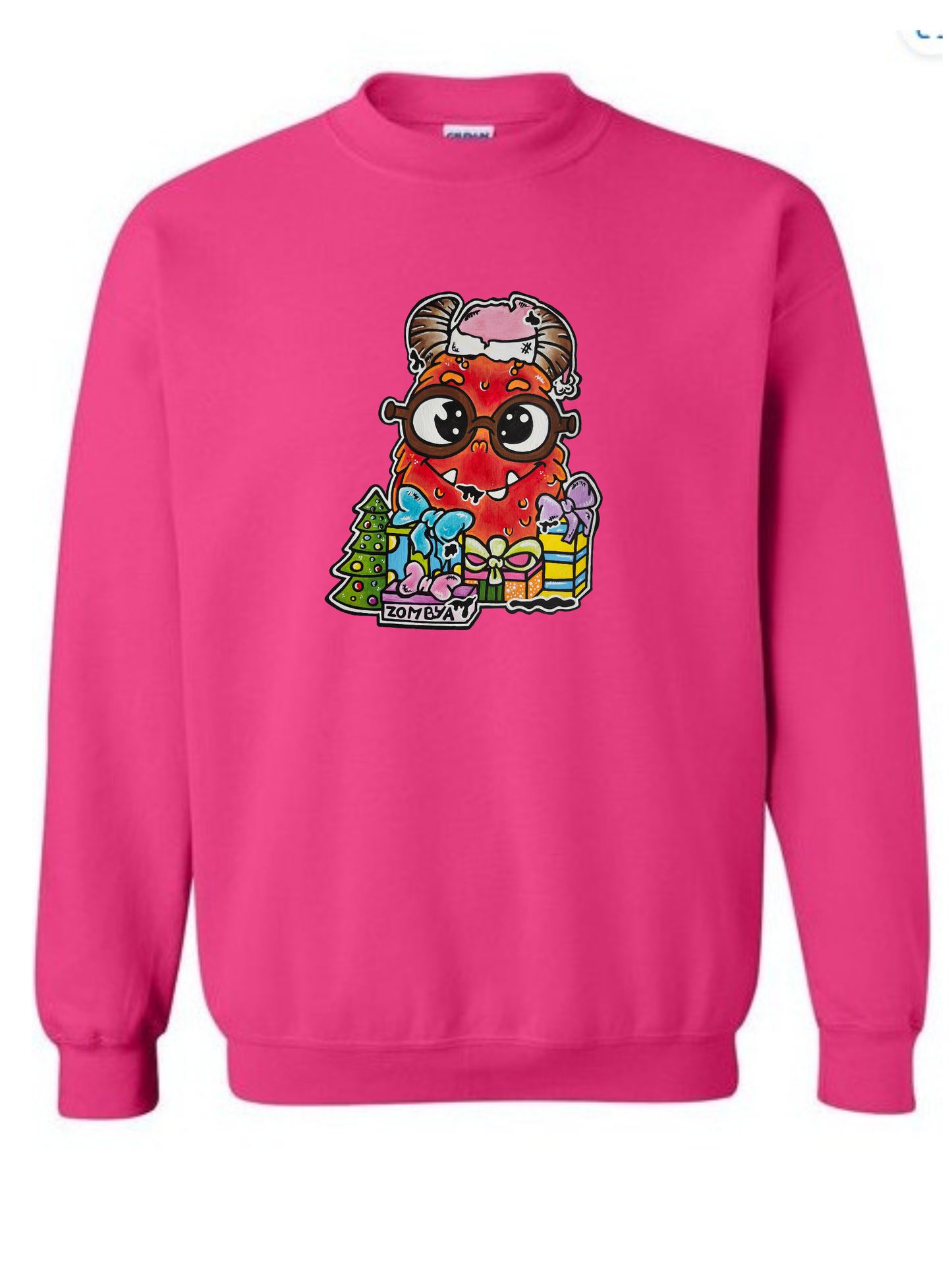 Crewneck Monstre rouge Noël