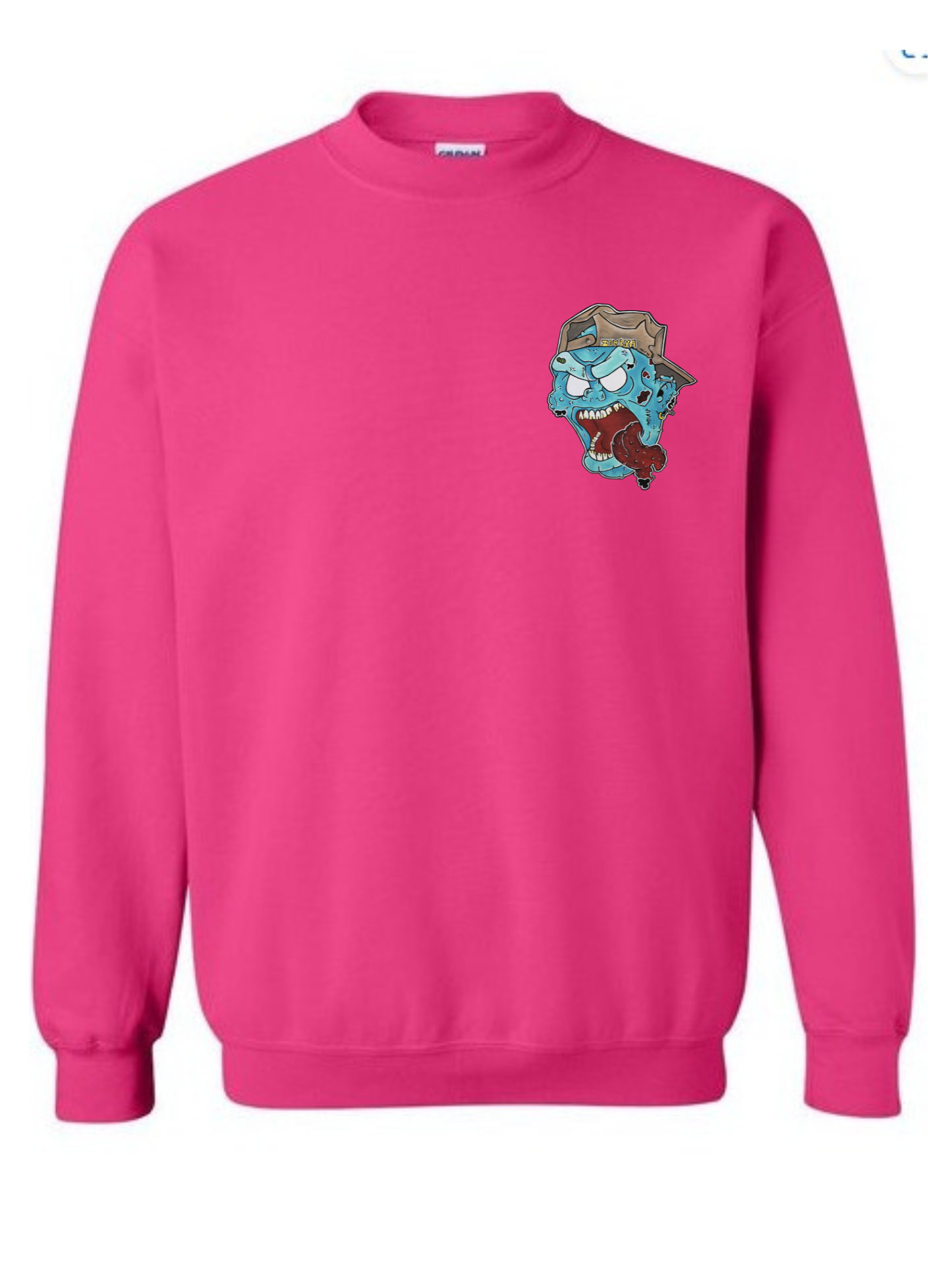 Crewneck zombie casquette