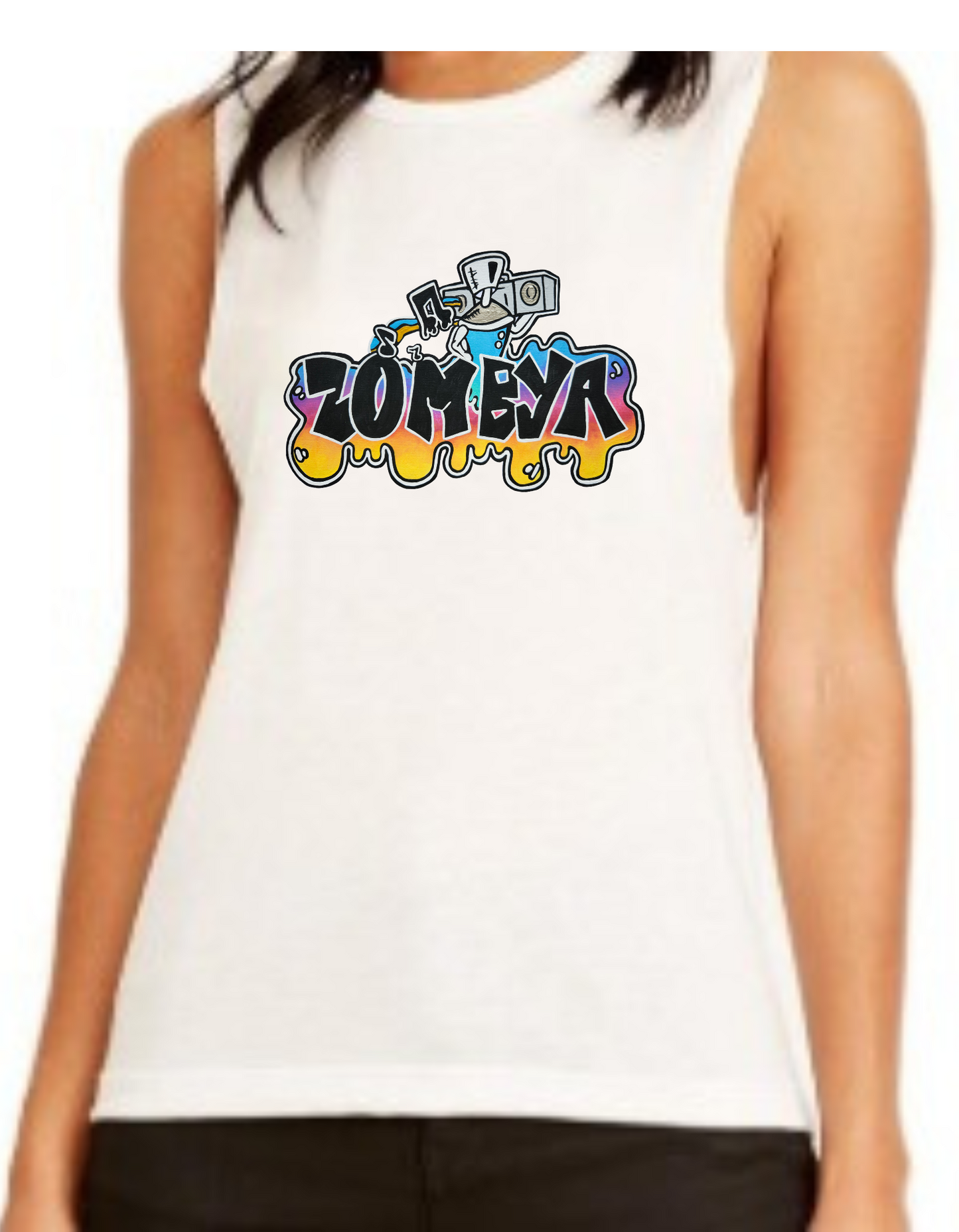 Camisole femme festival muscle Zombya musique